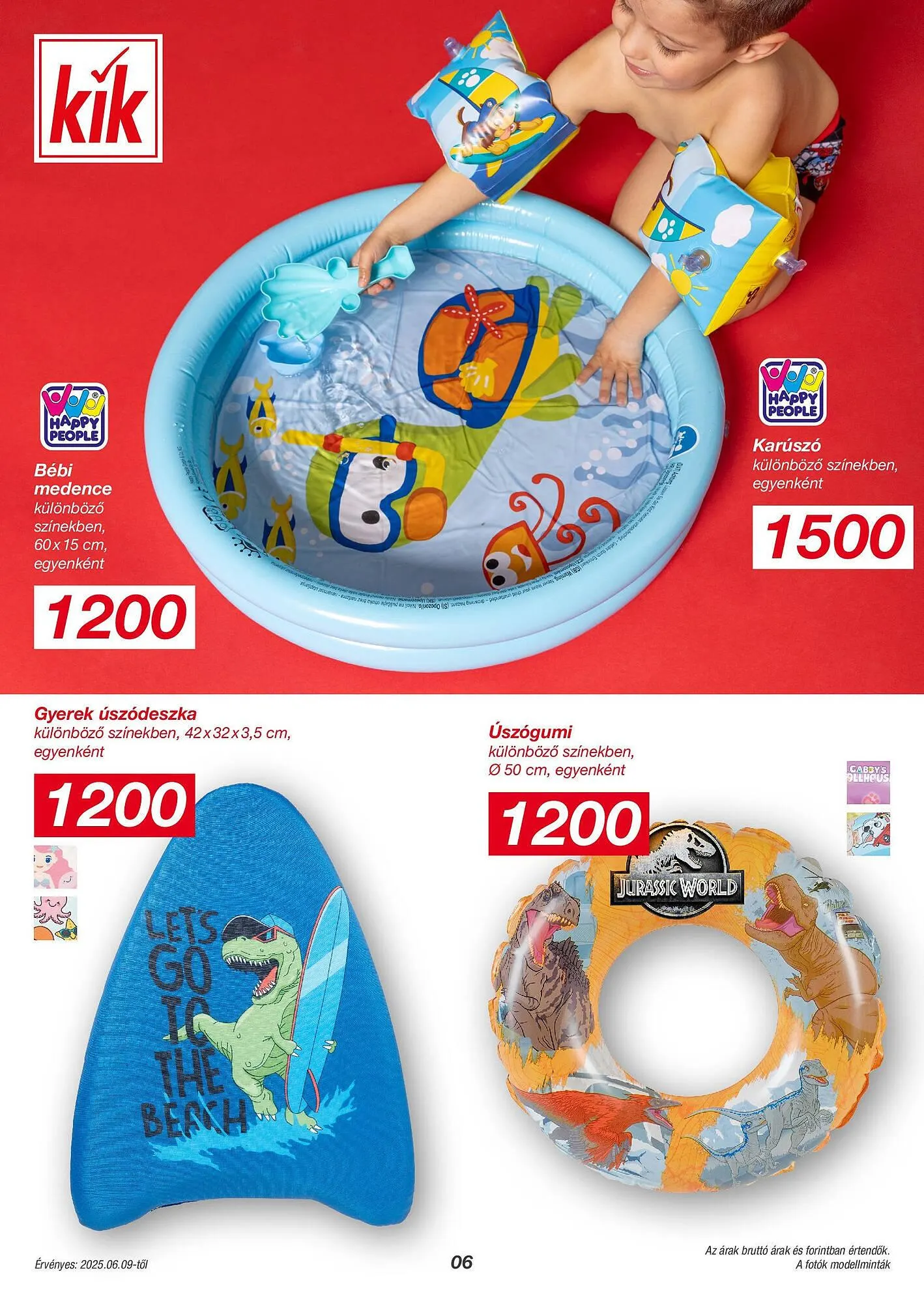 Katalógus Kik akciós újság június 9.-tól július 31.-ig 2025. - Oldal 6