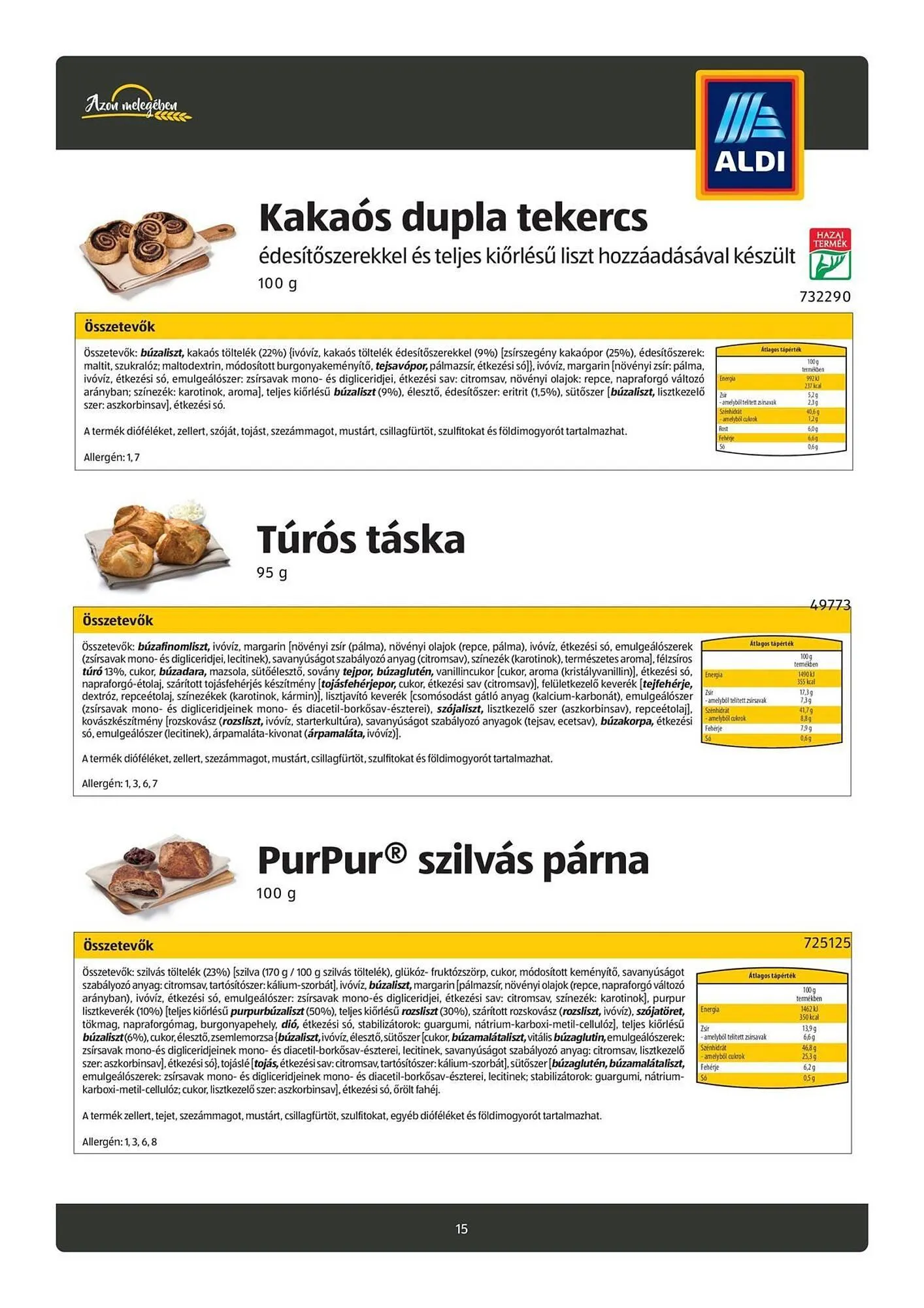 Katalógus ALDI akciós újság november 3.-tól május 12.-ig 2026. - Oldal 15