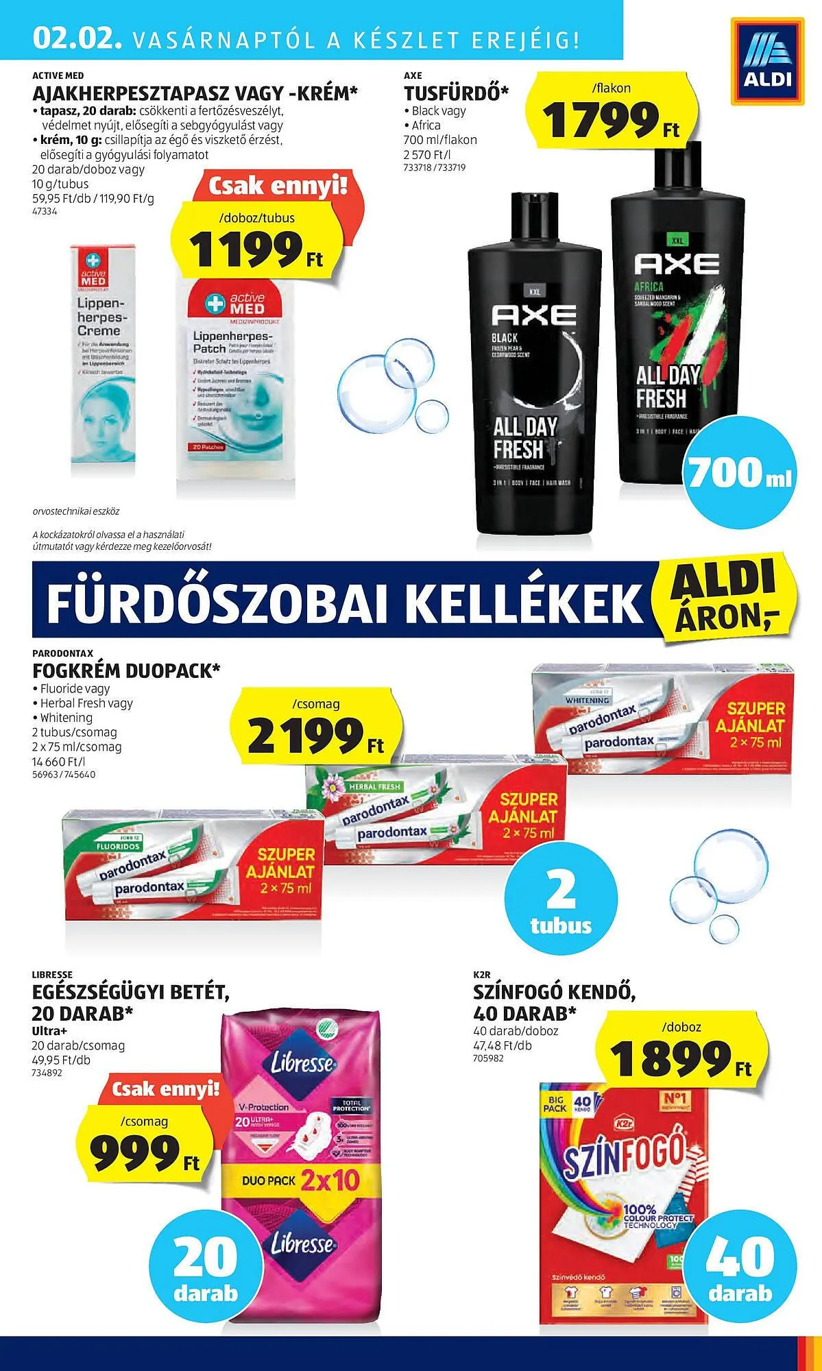 Katalógus ALDI akciós újság január 30.-tól február 5.-ig 2025. - Oldal 43