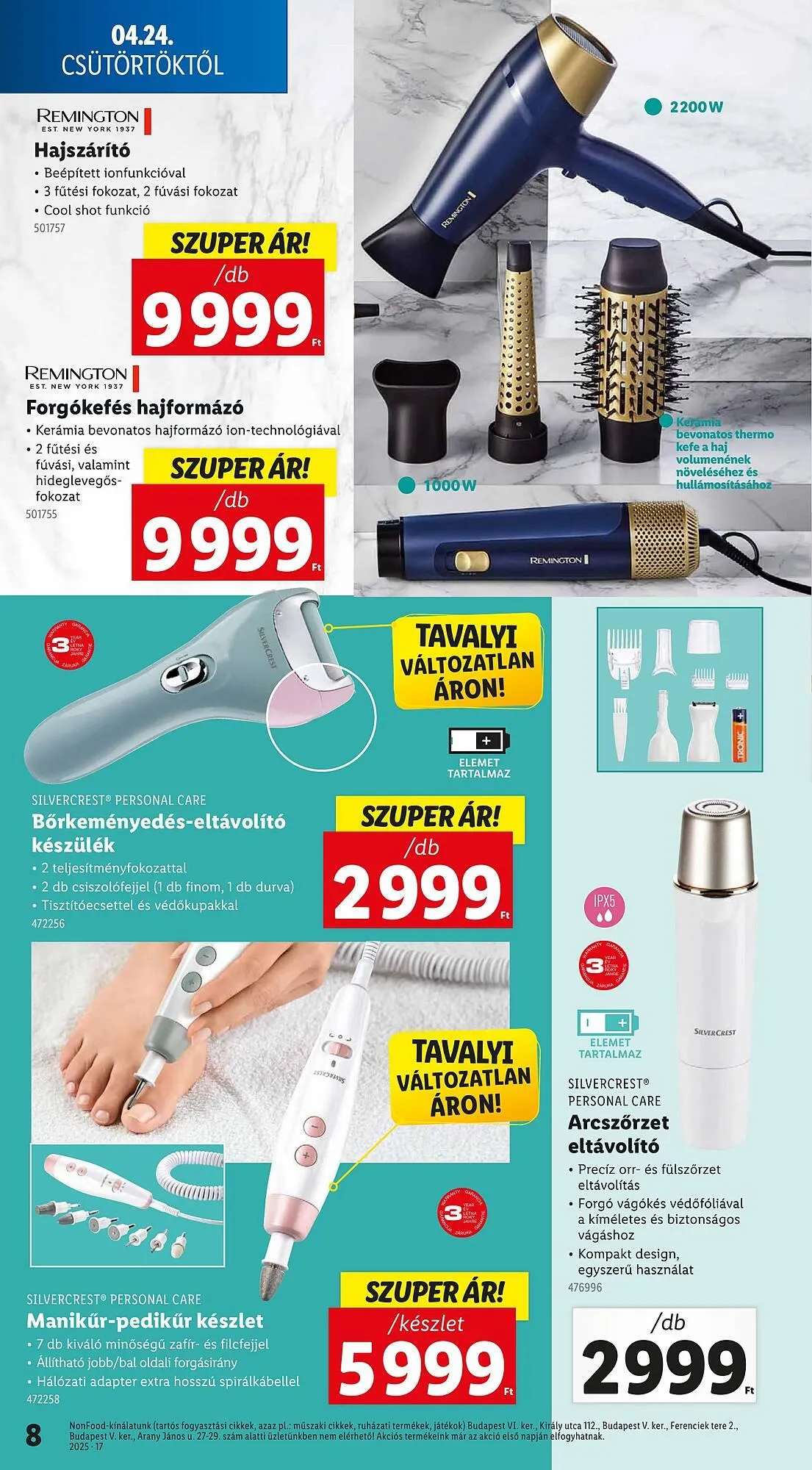 Katalógus Lidl akciós újság április 24.-tól április 29.-ig 2025. - Oldal 8