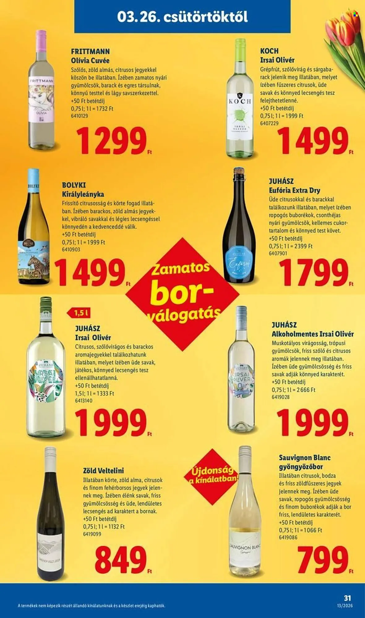 Katalógus Lidl akciós újság március 26.-tól április 1.-ig 2026. - Oldal 31