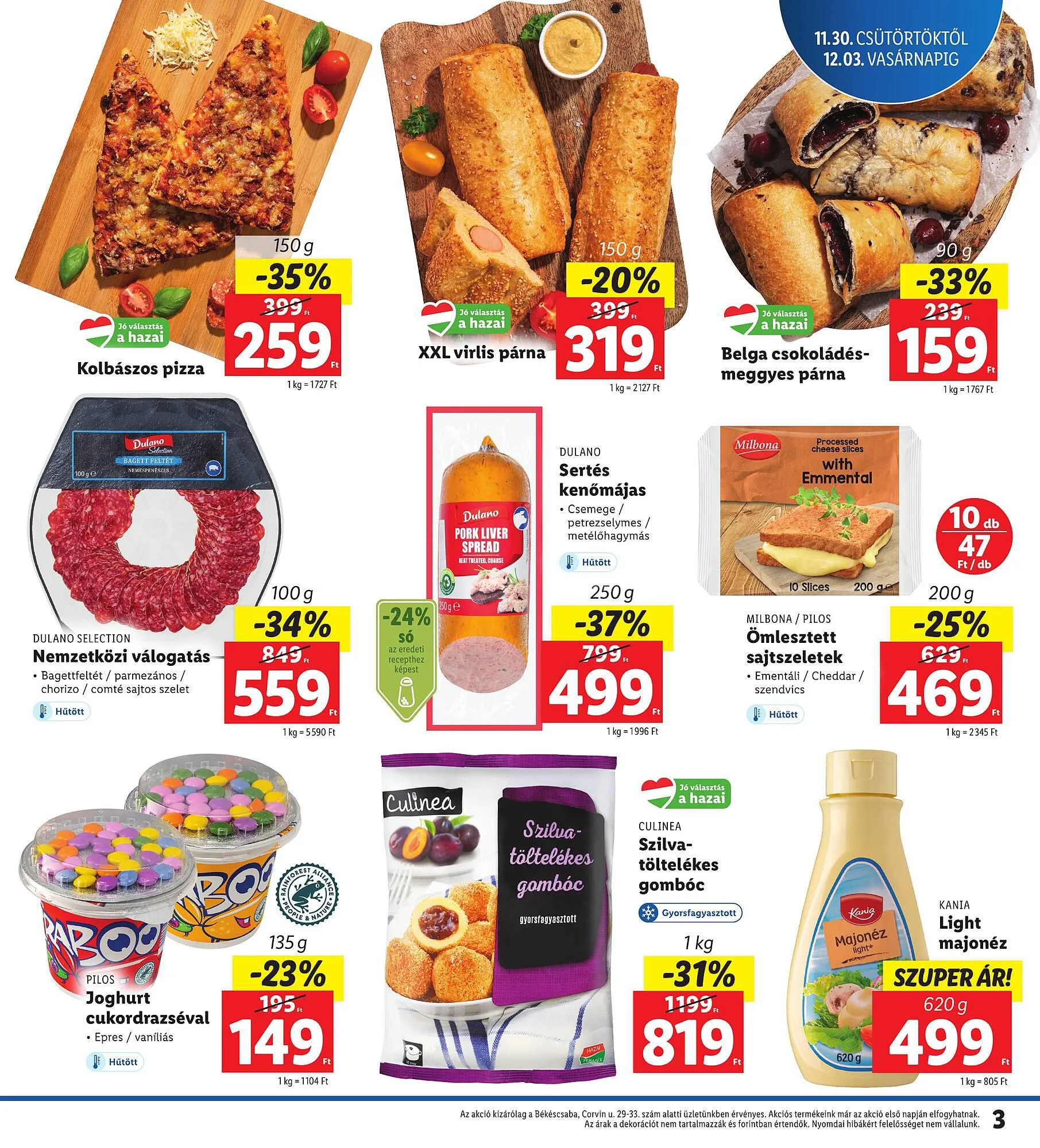 Katalógus Lidl akciós újság november 30.-tól december 3.-ig 2023. - Oldal 3