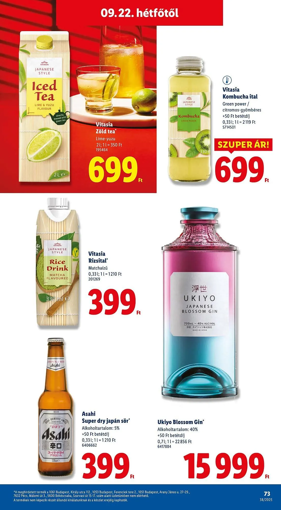 Katalógus Lidl akciós újság szeptember 11.-tól december 31.-ig 2025. - Oldal 73