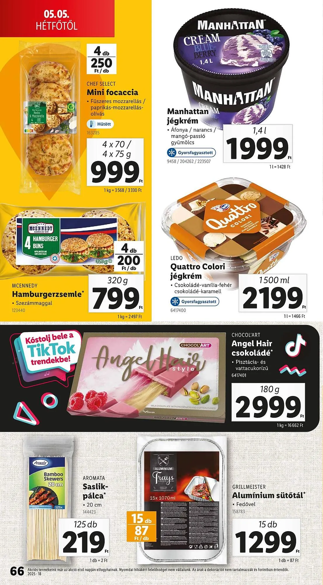 Katalógus Lidl akciós újság április 30.-tól május 4.-ig 2025. - Oldal 66