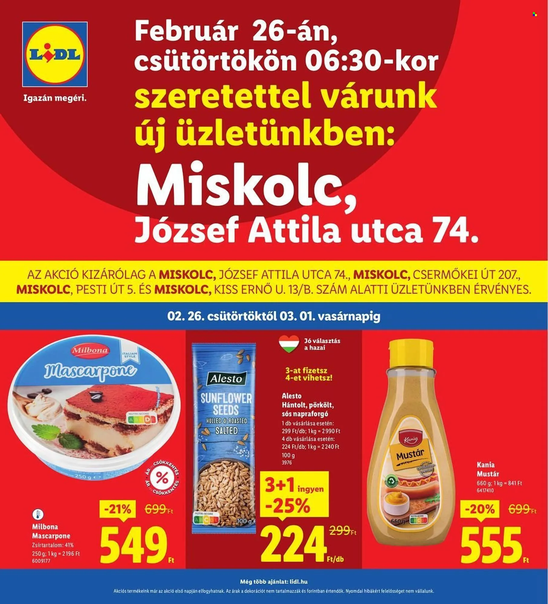 Lidl akciós újság - 1