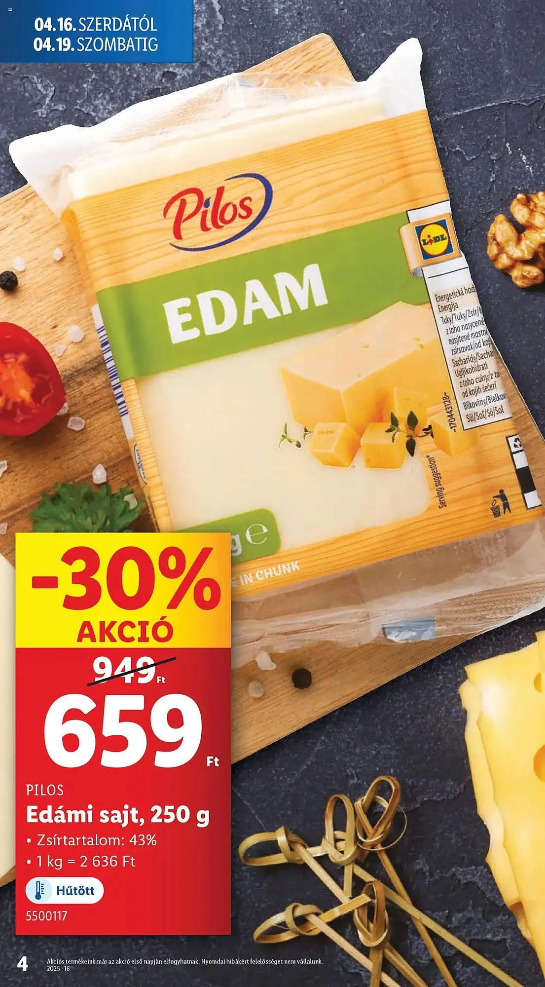 Katalógus Lidl akciós újság április 16.-tól április 22.-ig 2025. - Oldal 4