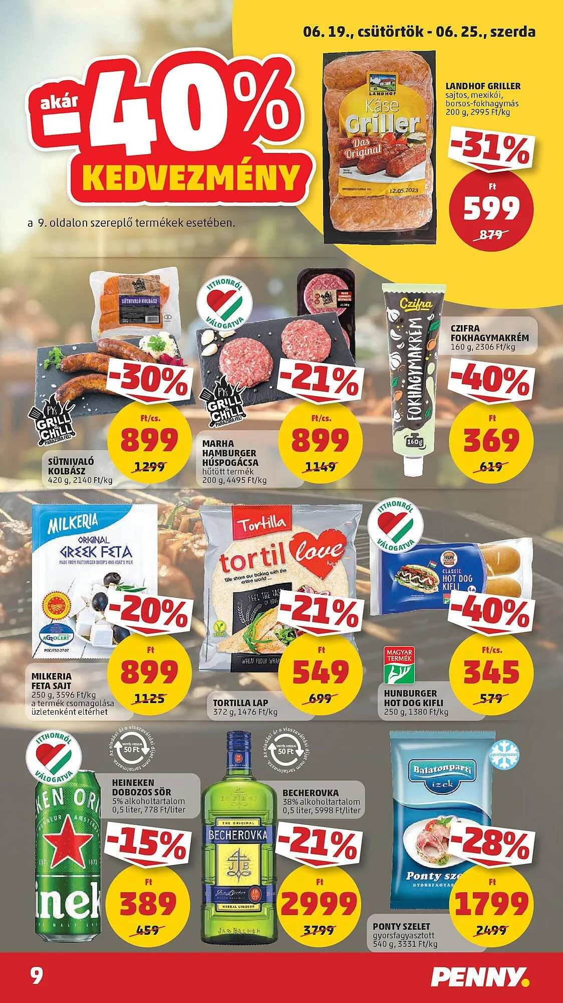 Katalógus PENNY akciós újság június 19.-tól június 25.-ig 2025. - Oldal 9