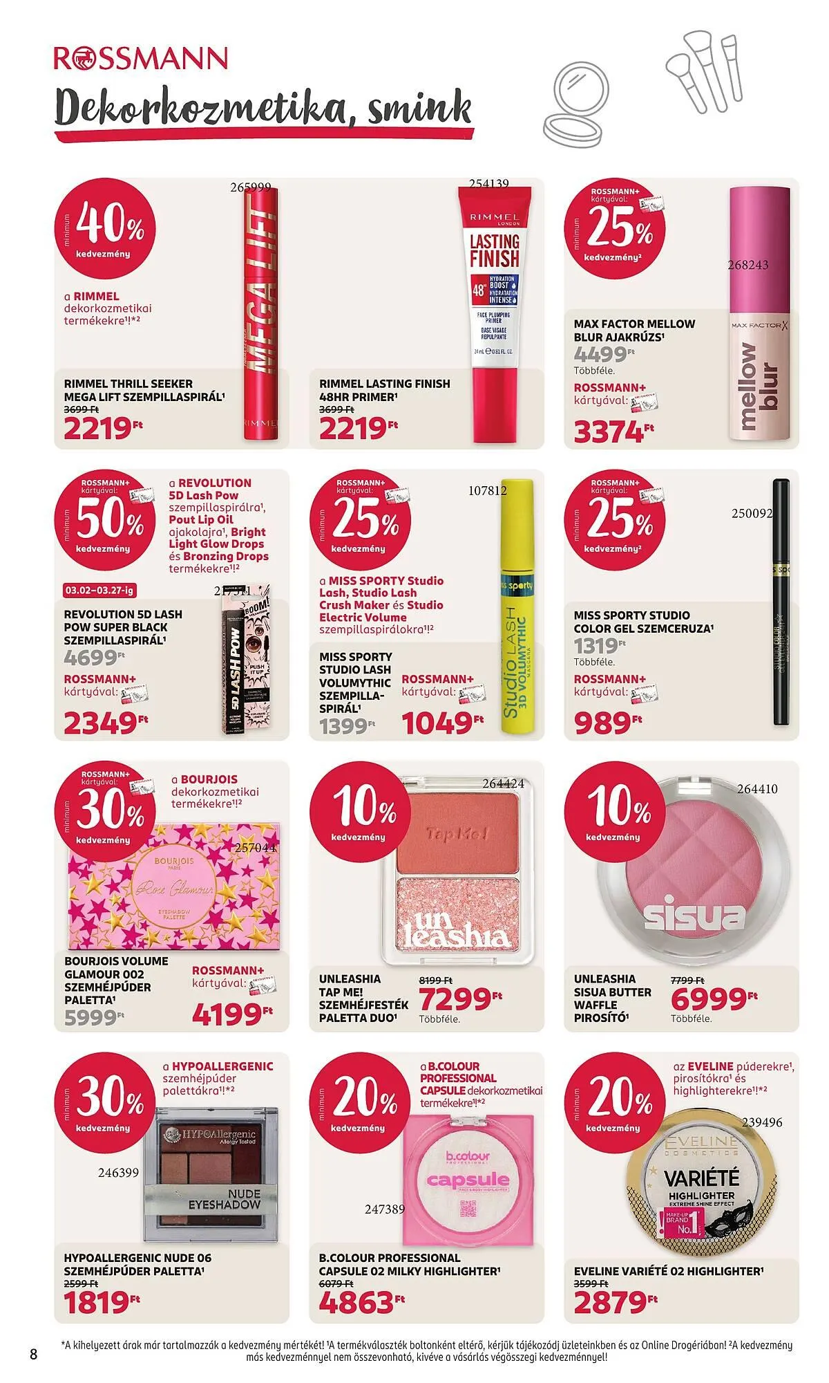 Katalógus Rossmann akciós újság március 2.-tól március 13.-ig 2026. - Oldal 10