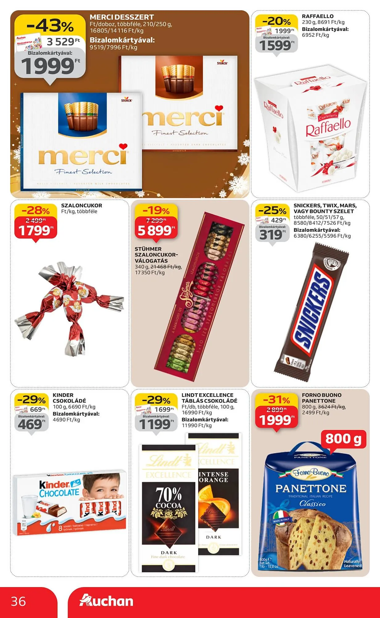 Katalógus Auchan akciós újság december 4.-tól december 10.-ig 2025. - Oldal 36