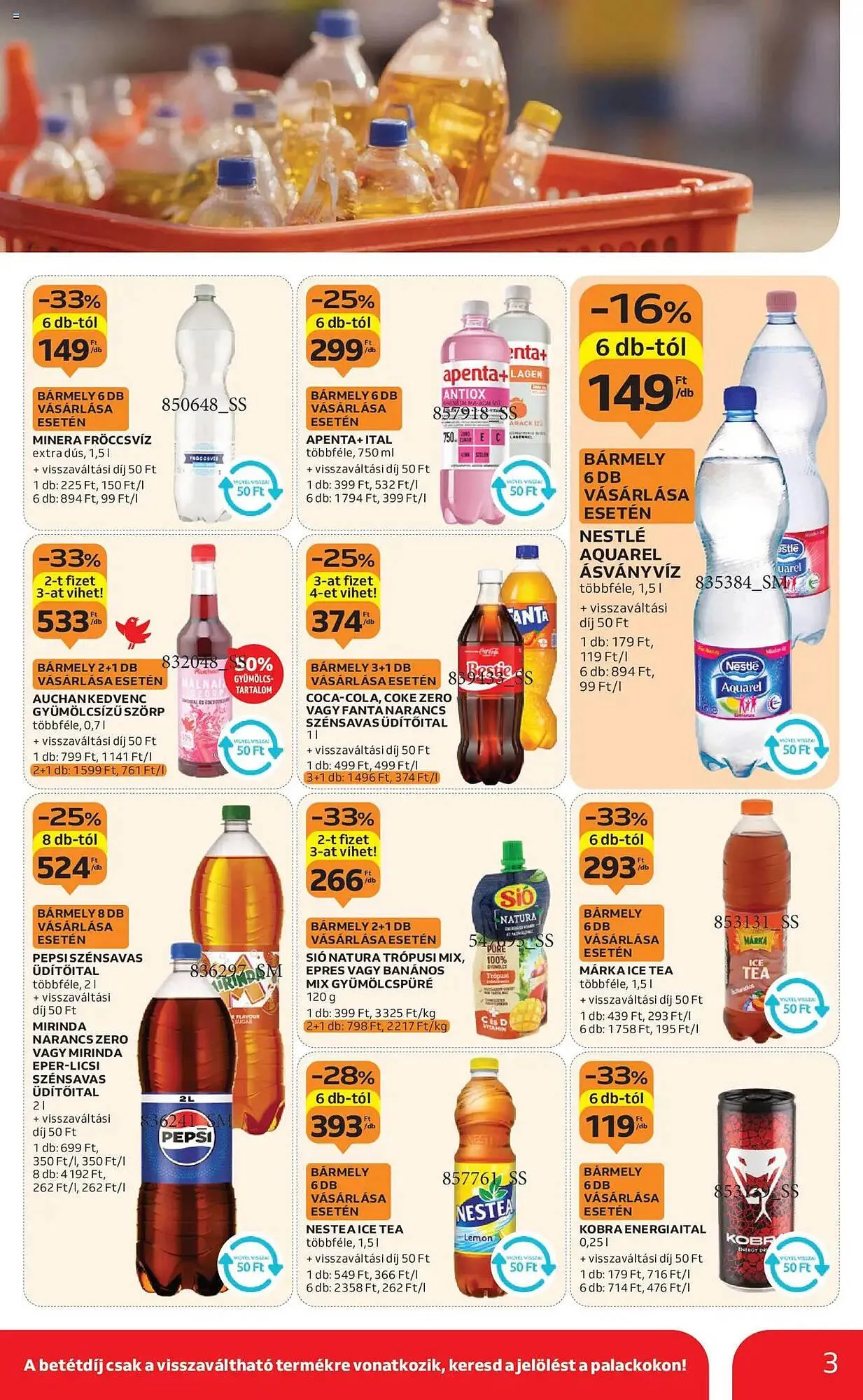 Katalógus Auchan akciós újság július 31.-tól augusztus 13.-ig 2025. - Oldal 3