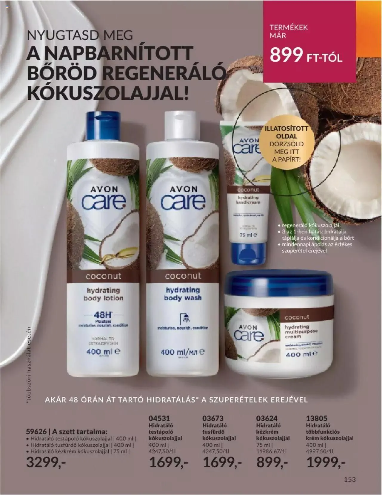 Katalógus Katalógus AVON 2023 Augusztus augusztus 1.-tól augusztus 31.-ig 2023. - Oldal 159