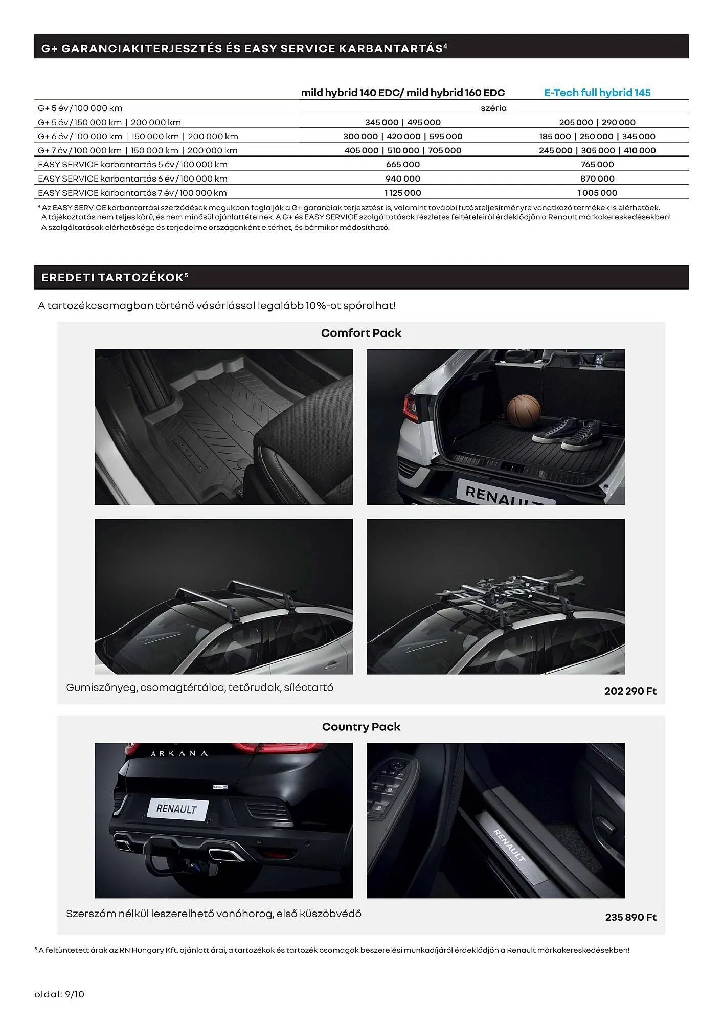 Katalógus Renault akciós újság január 6.-tól június 30.-ig 2025. - Oldal 9