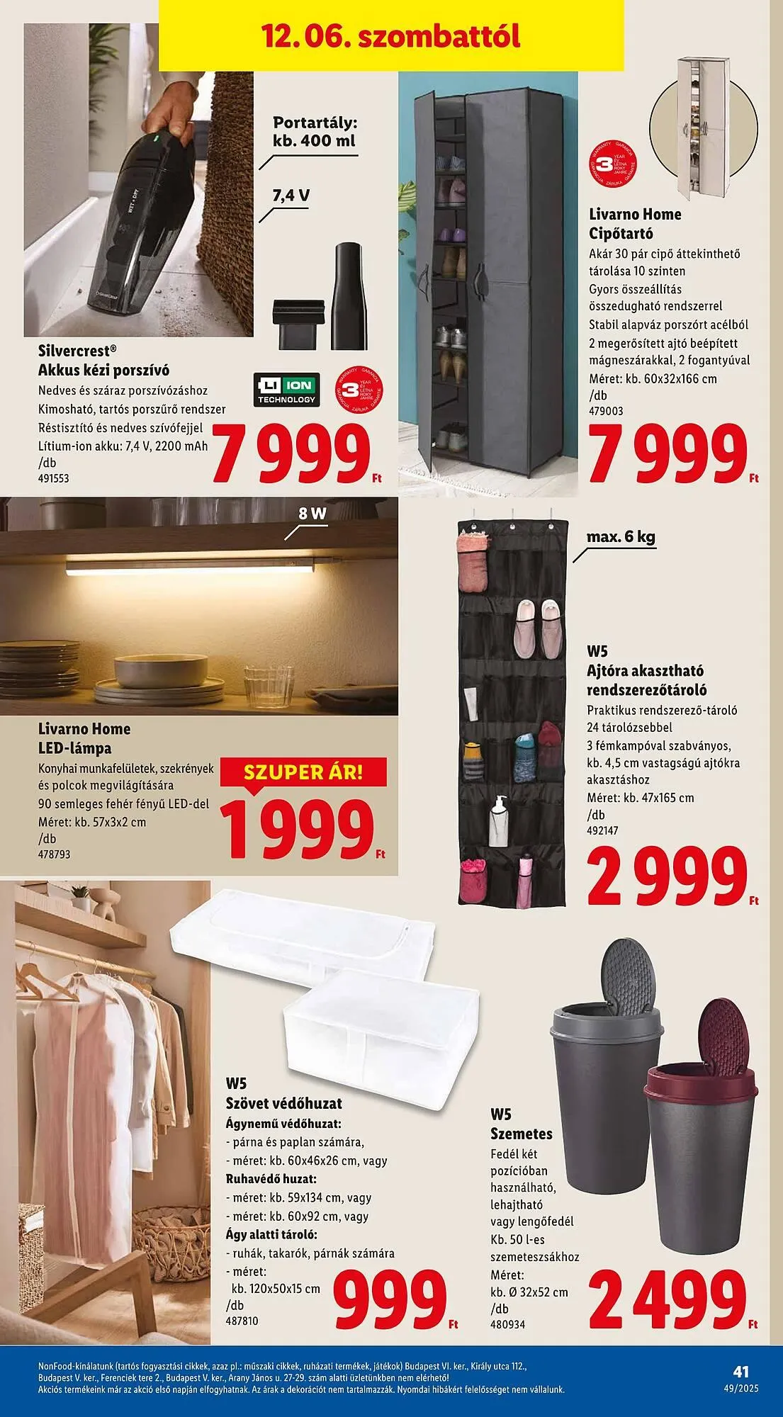 Katalógus Lidl akciós újság december 4.-tól december 10.-ig 2025. - Oldal 41