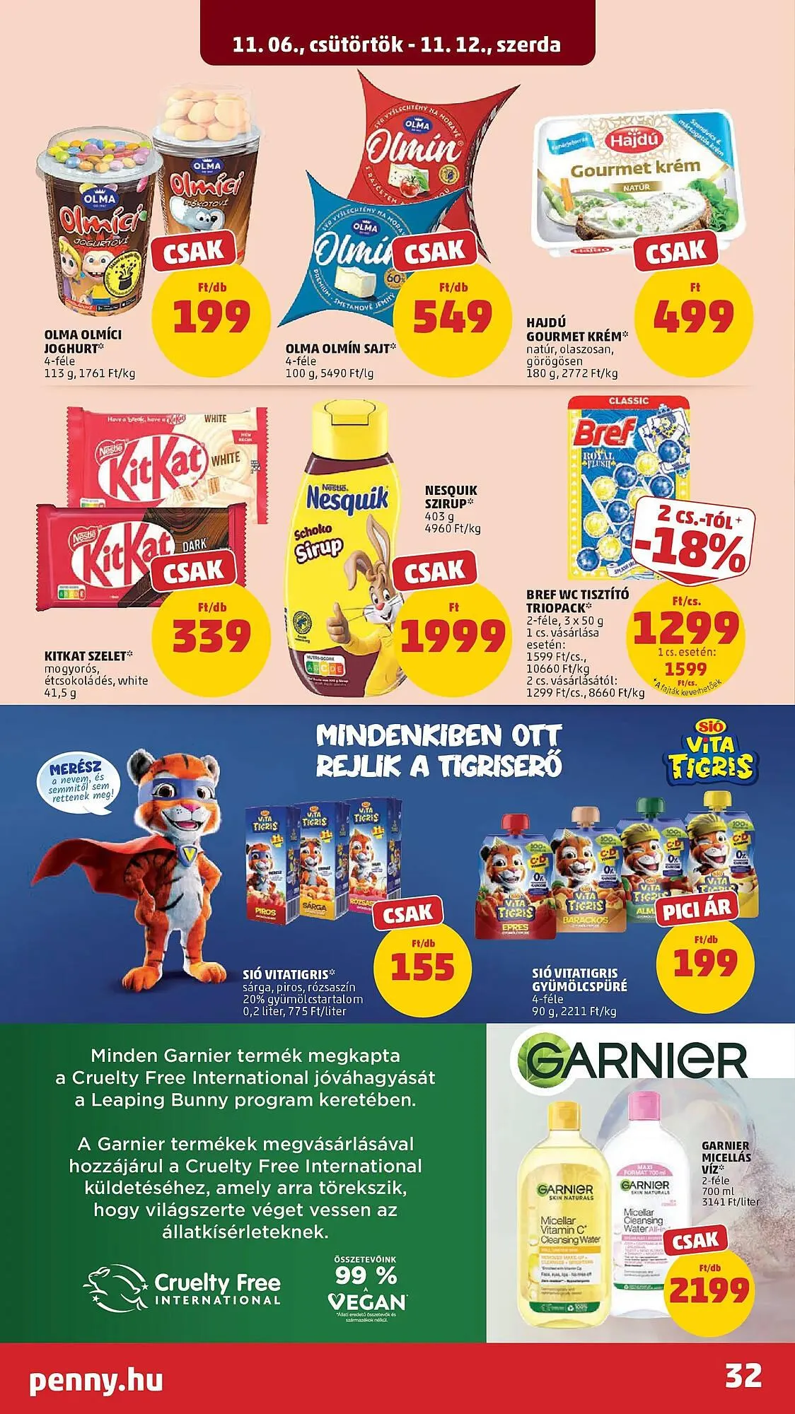 Katalógus PENNY akciós újság november 6.-tól november 12.-ig 2025. - Oldal 32