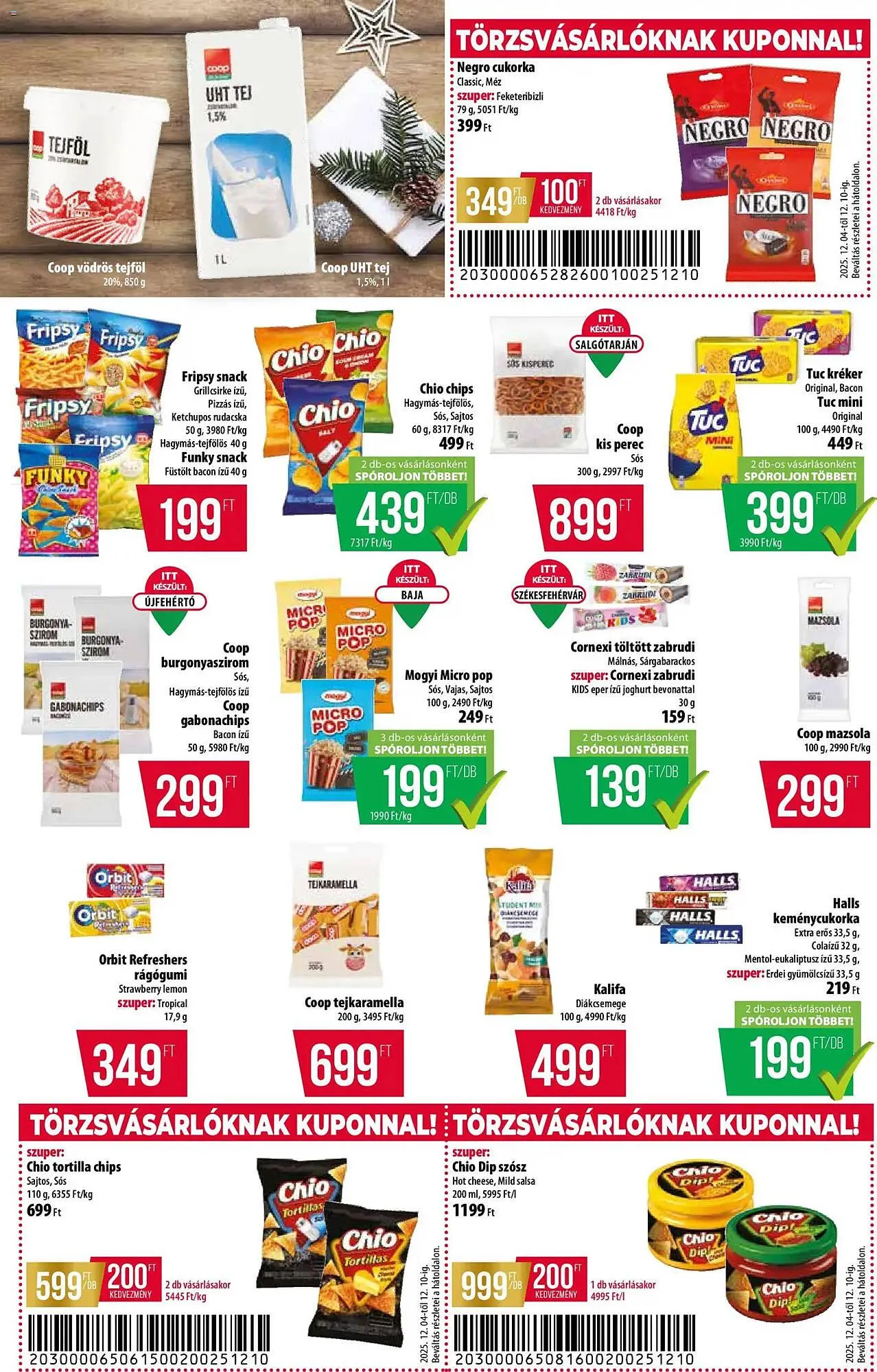 Katalógus Coop akciós újság december 4.-tól december 10.-ig 2025. - Oldal 9