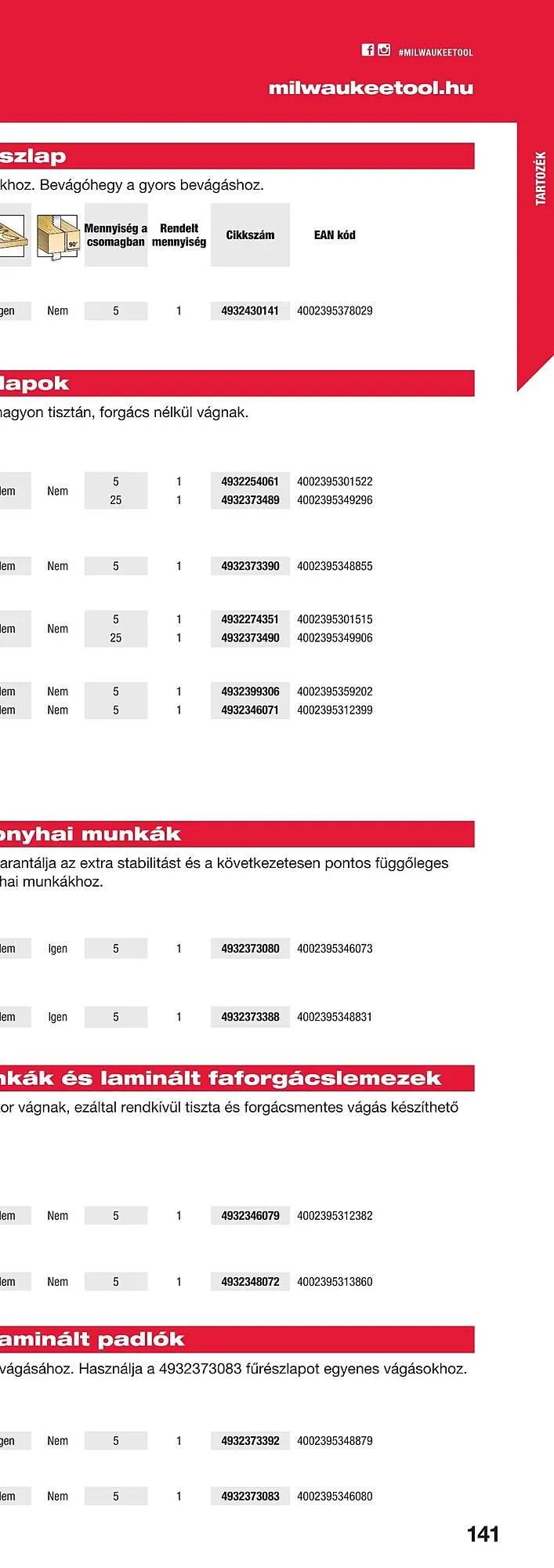 Katalógus Milwaukee akciós újság szeptember 16.-tól december 31.-ig 2025. - Oldal 281