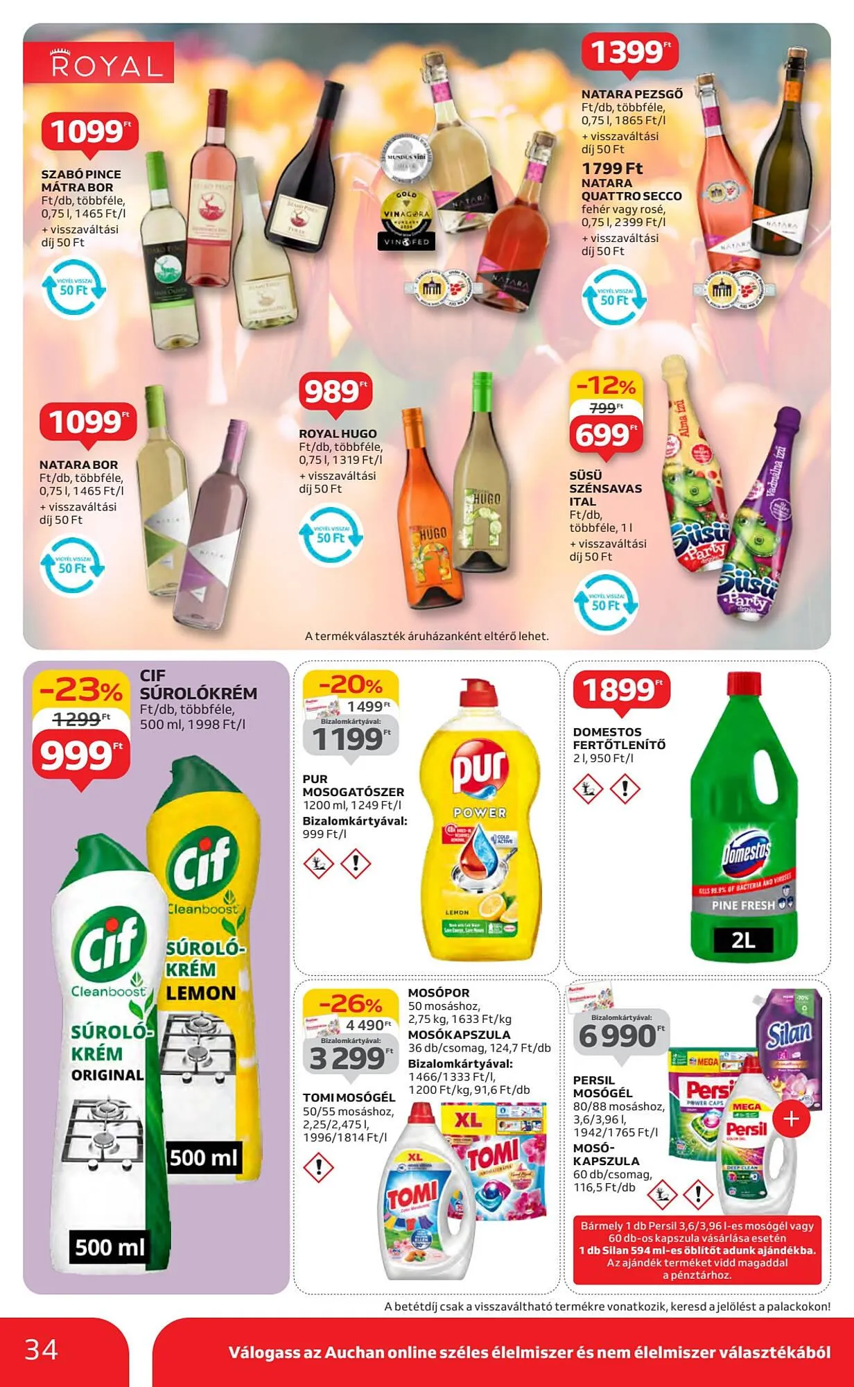 Katalógus Auchan akciós újság március 13.-tól március 19.-ig 2025. - Oldal 34