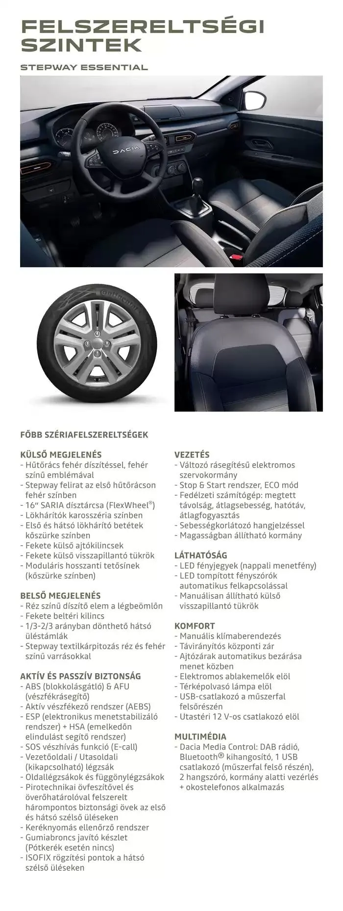 Katalógus Sandero-stepway január 3.-tól június 30.-ig 2025. - Oldal 13