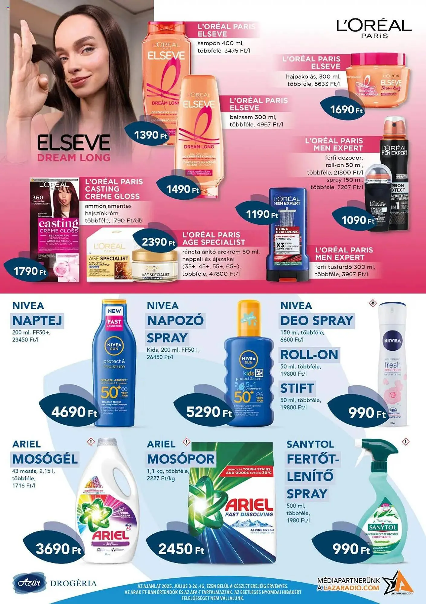 Katalógus Azúr akciós újság július 3.-tól július 26.-ig 2025. - Oldal 3