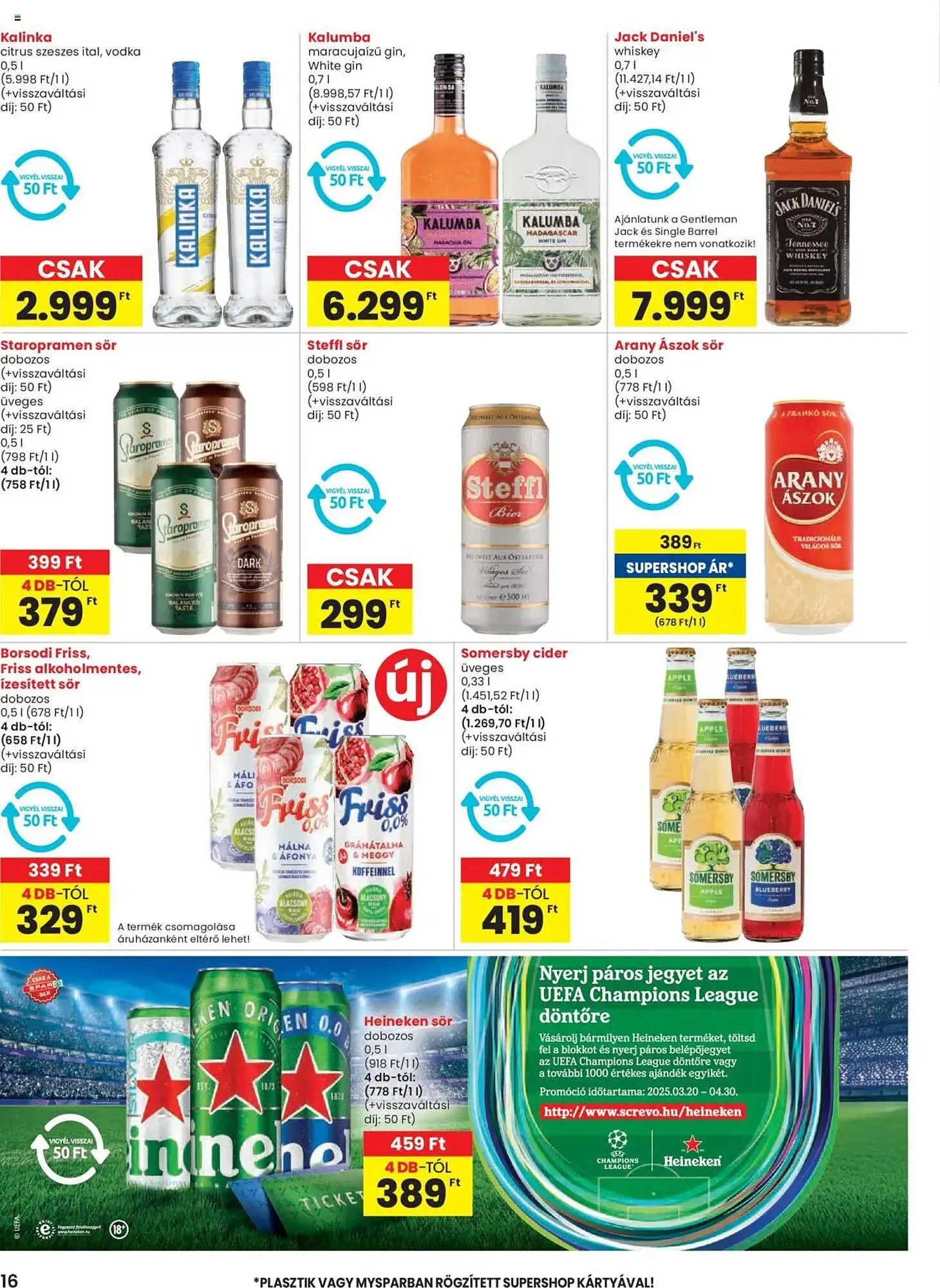 Katalógus Spar akciós újság március 20.-tól március 26.-ig 2025. - Oldal 16