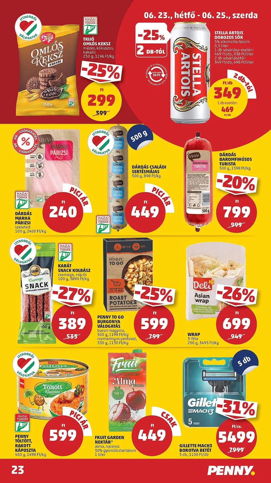 Katalógus PENNY akciós újság június 19.-tól június 25.-ig 2025. - Oldal 23