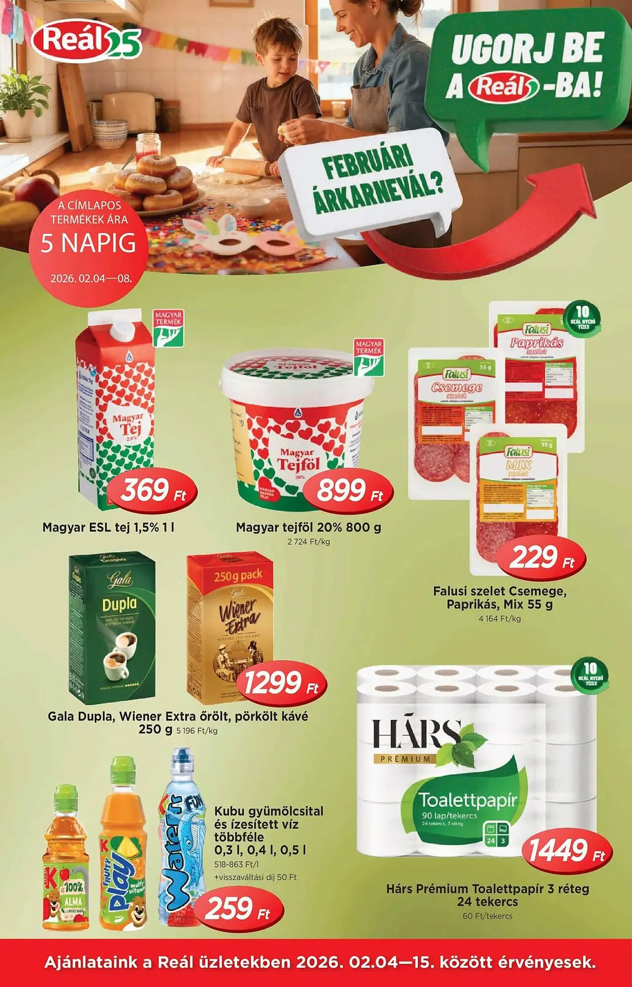 Real akciós újság - 1