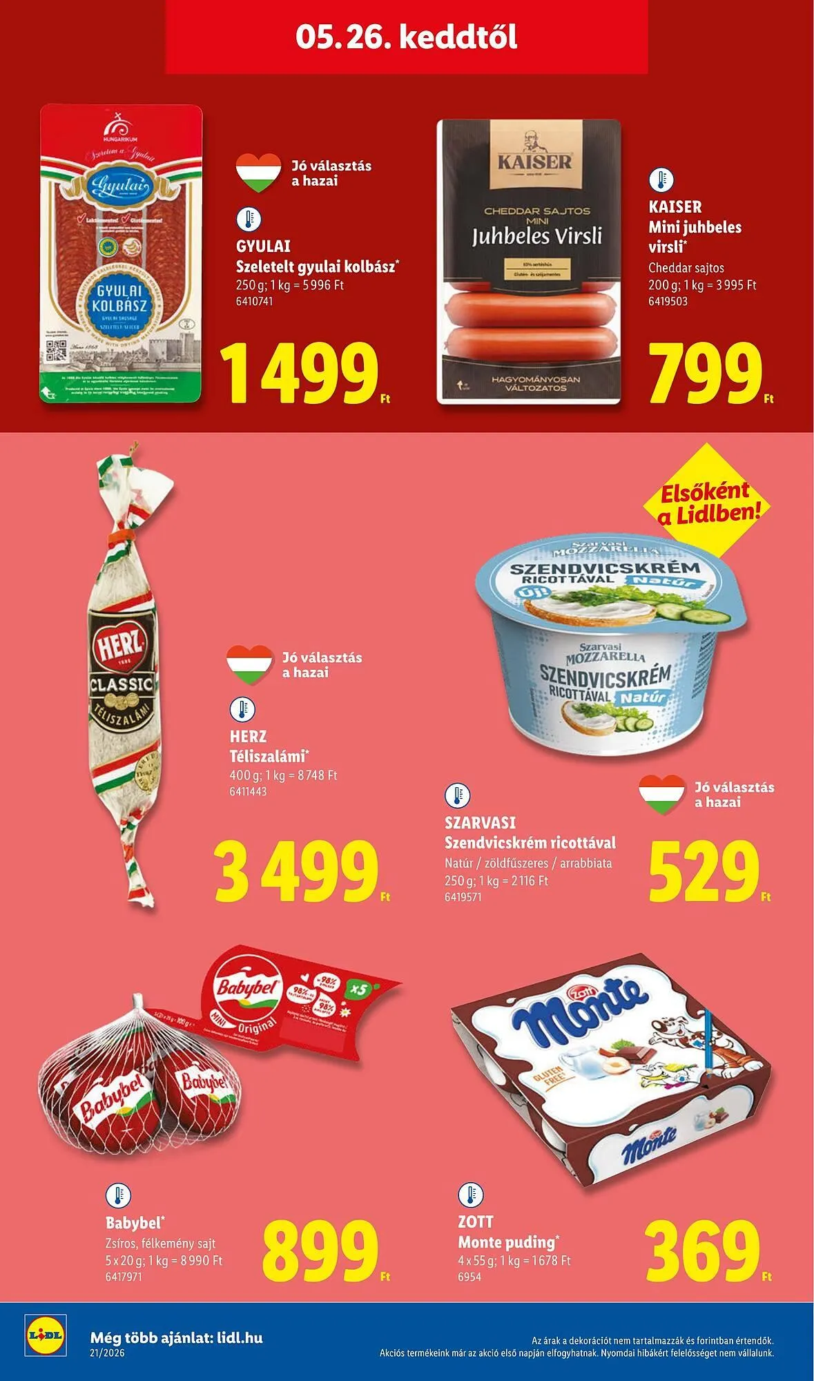 Katalógus Lidl akciós újság május 21.-tól május 27.-ig 2026. - Oldal 72
