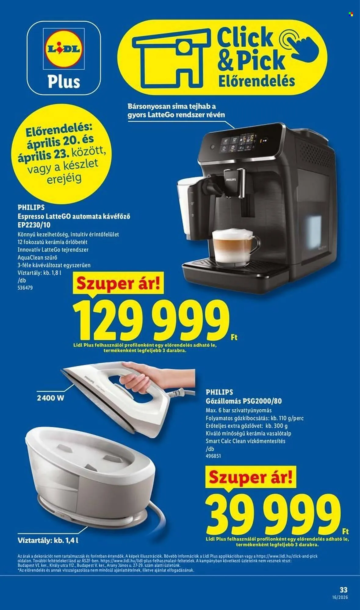 Katalógus Lidl akciós újság április 16.-tól április 22.-ig 2026. - Oldal 33