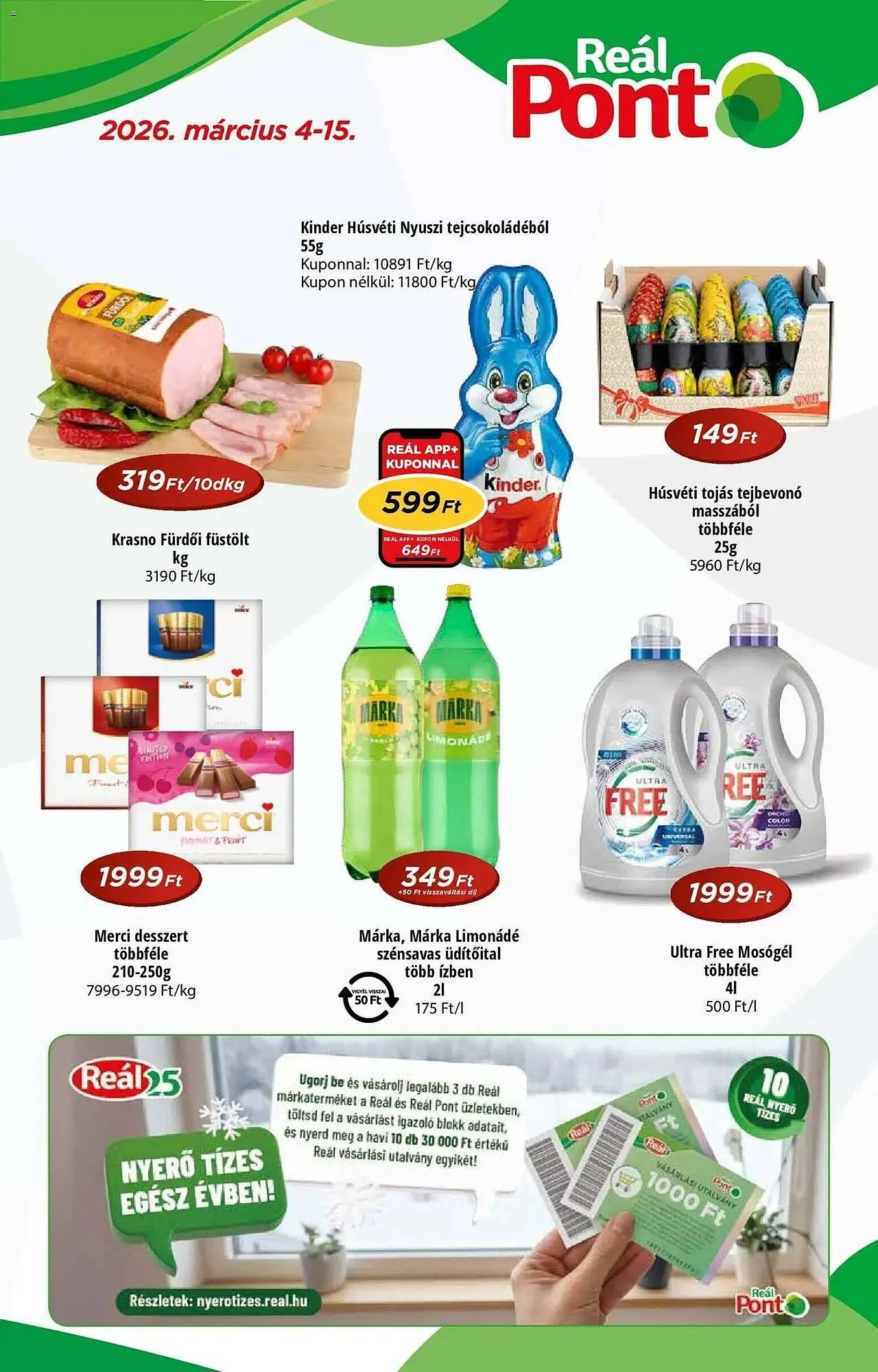 Katalógus Real akciós újság március 4.-tól március 15.-ig 2026. - Oldal 1