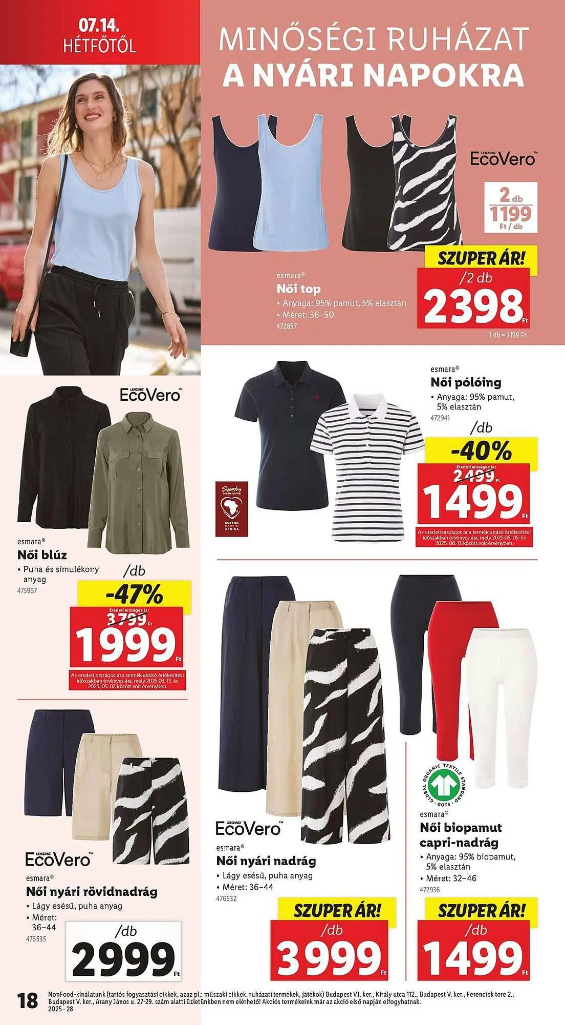 Katalógus Lidl akciós újság július 10.-tól július 16.-ig 2025. - Oldal 18