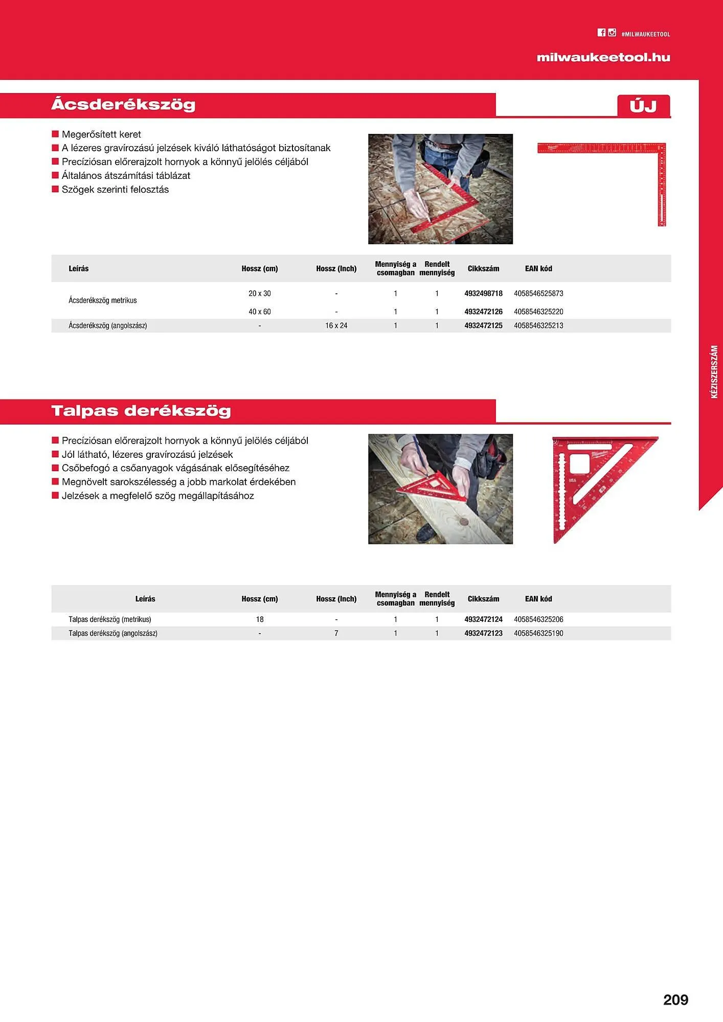 Katalógus Milwaukee akciós újság szeptember 16.-tól december 31.-ig 2025. - Oldal 209