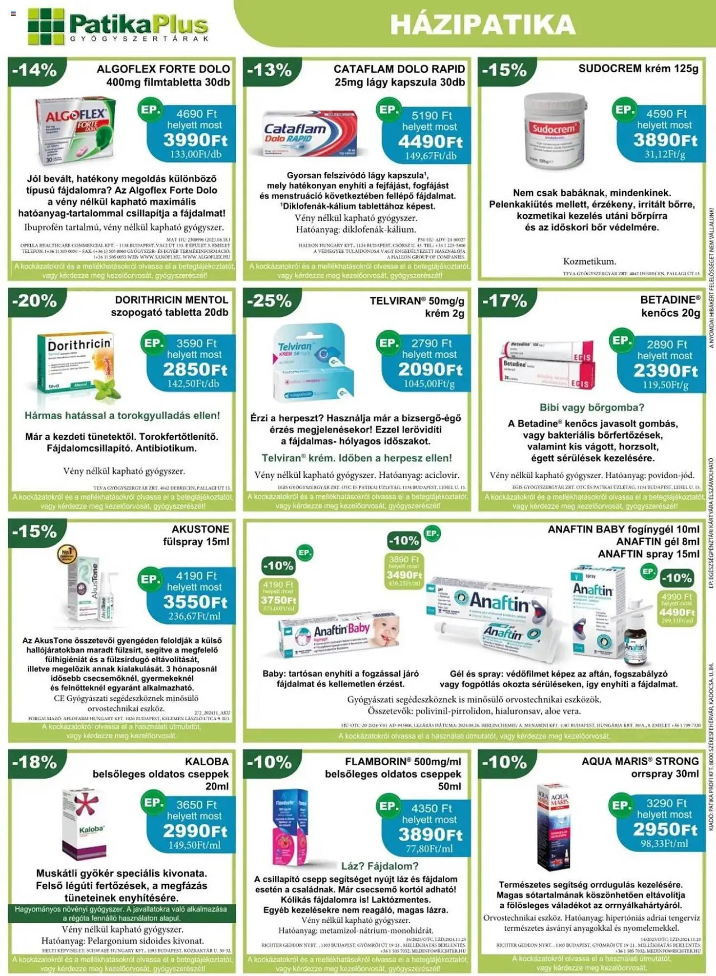 Katalógus PatikaPlus akciós újság január 1.-tól január 31.-ig 2025. - Oldal 2