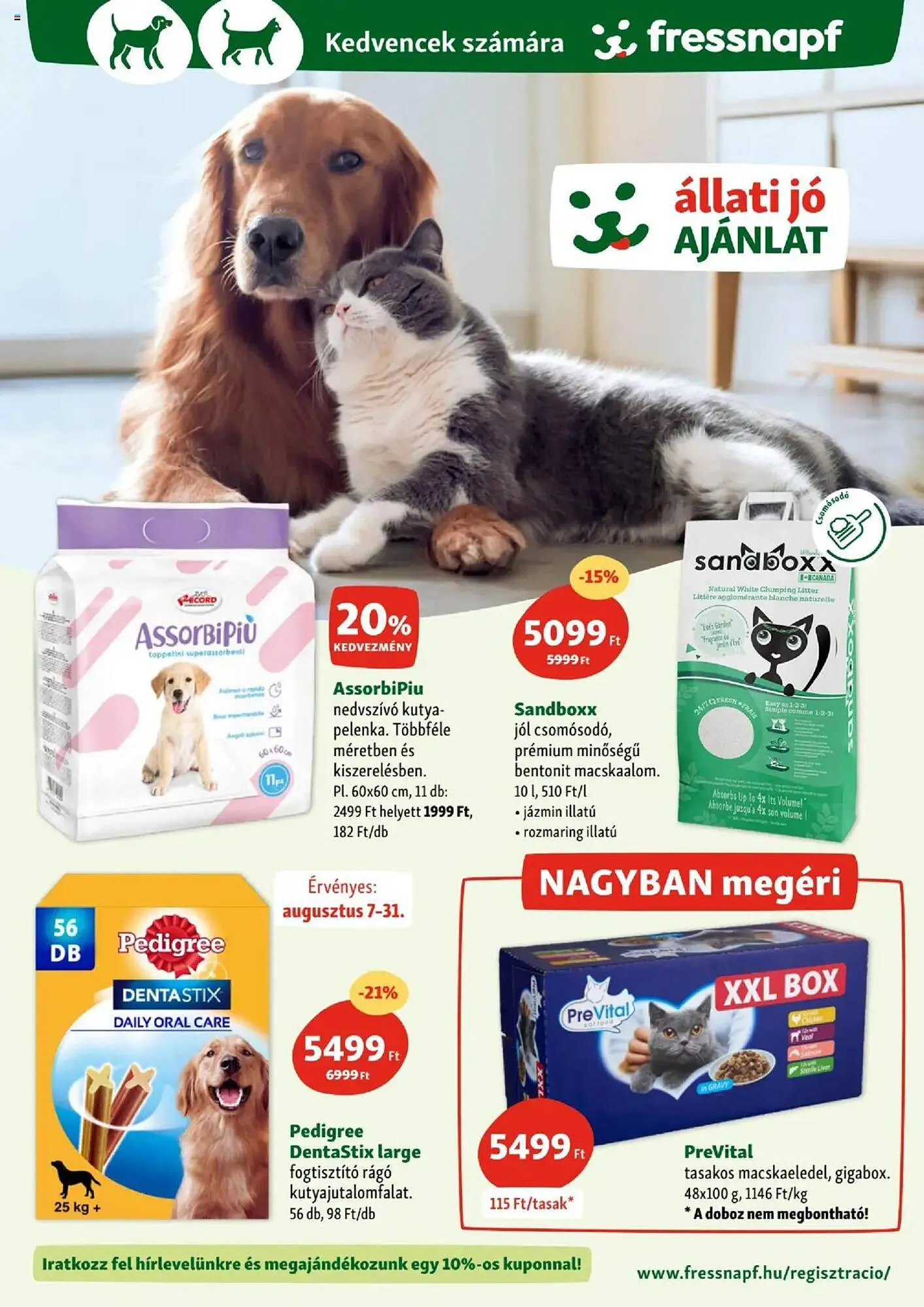 Katalógus Fressnapf akciós újság augusztus 7.-tól augusztus 31.-ig 2025. - Oldal 2
