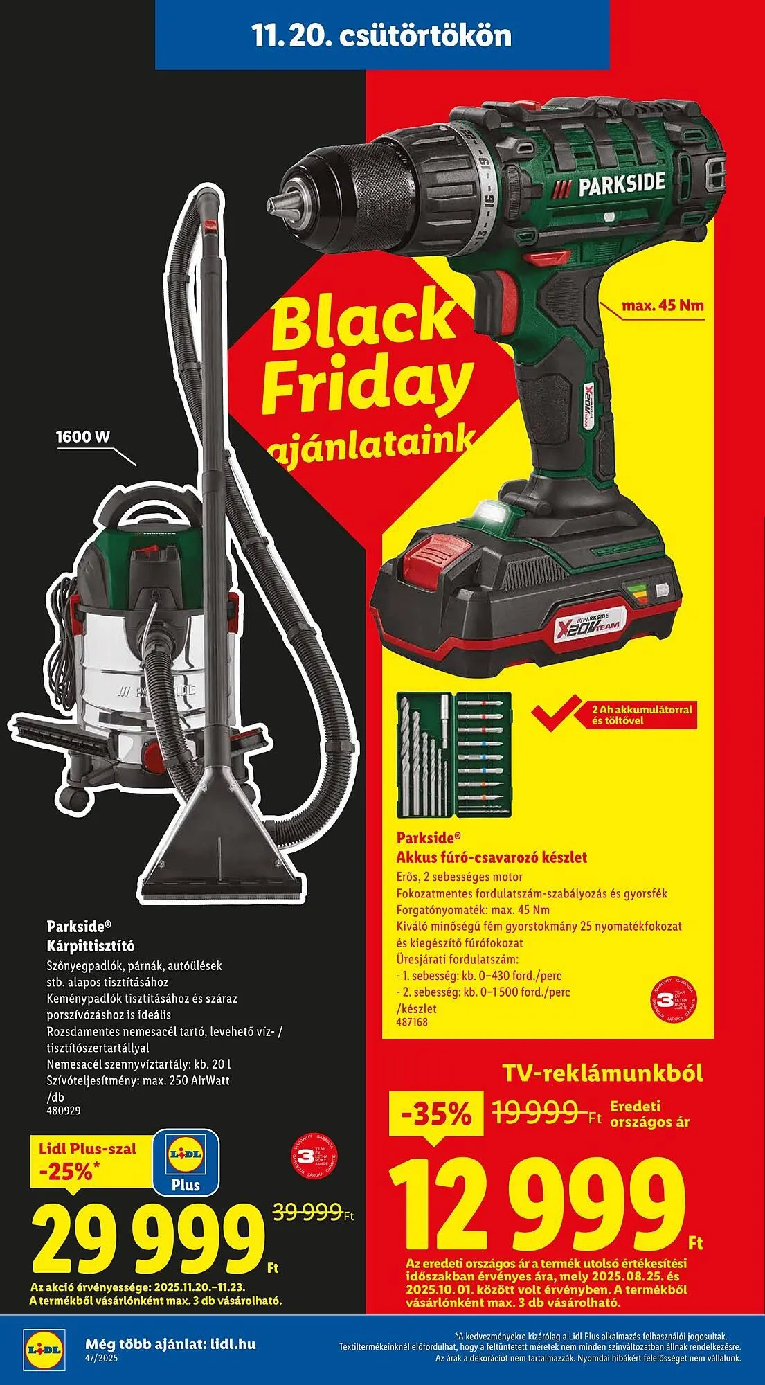 Katalógus Lidl akciós újság november 20.-tól november 26.-ig 2025. - Oldal 4