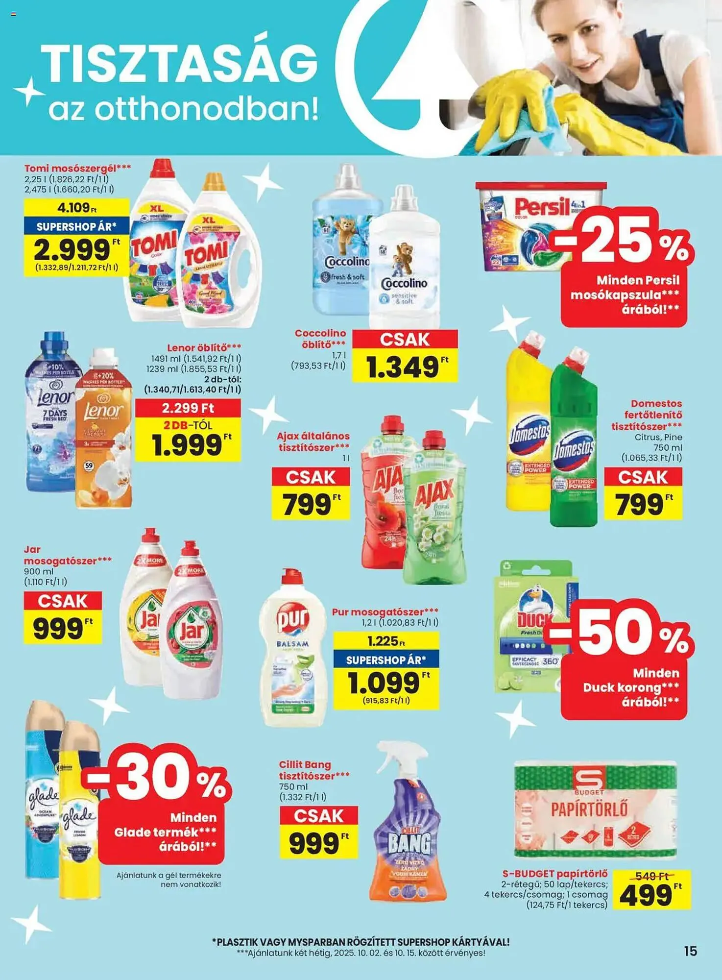 Katalógus Spar akciós újság október 2.-tól október 8.-ig 2025. - Oldal 15