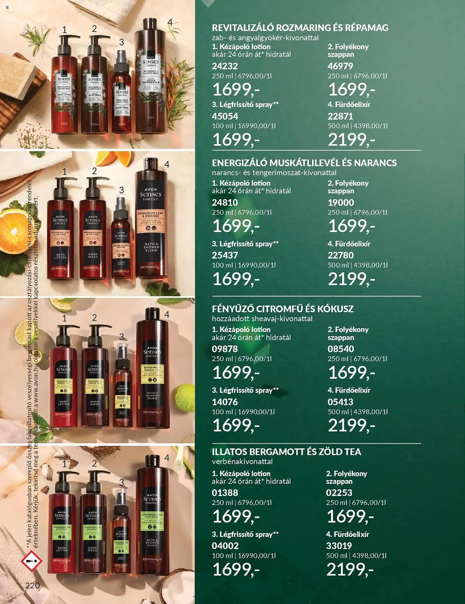 Katalógus AVON katalógus december 1.-tól december 31.-ig 2025. - Oldal 226
