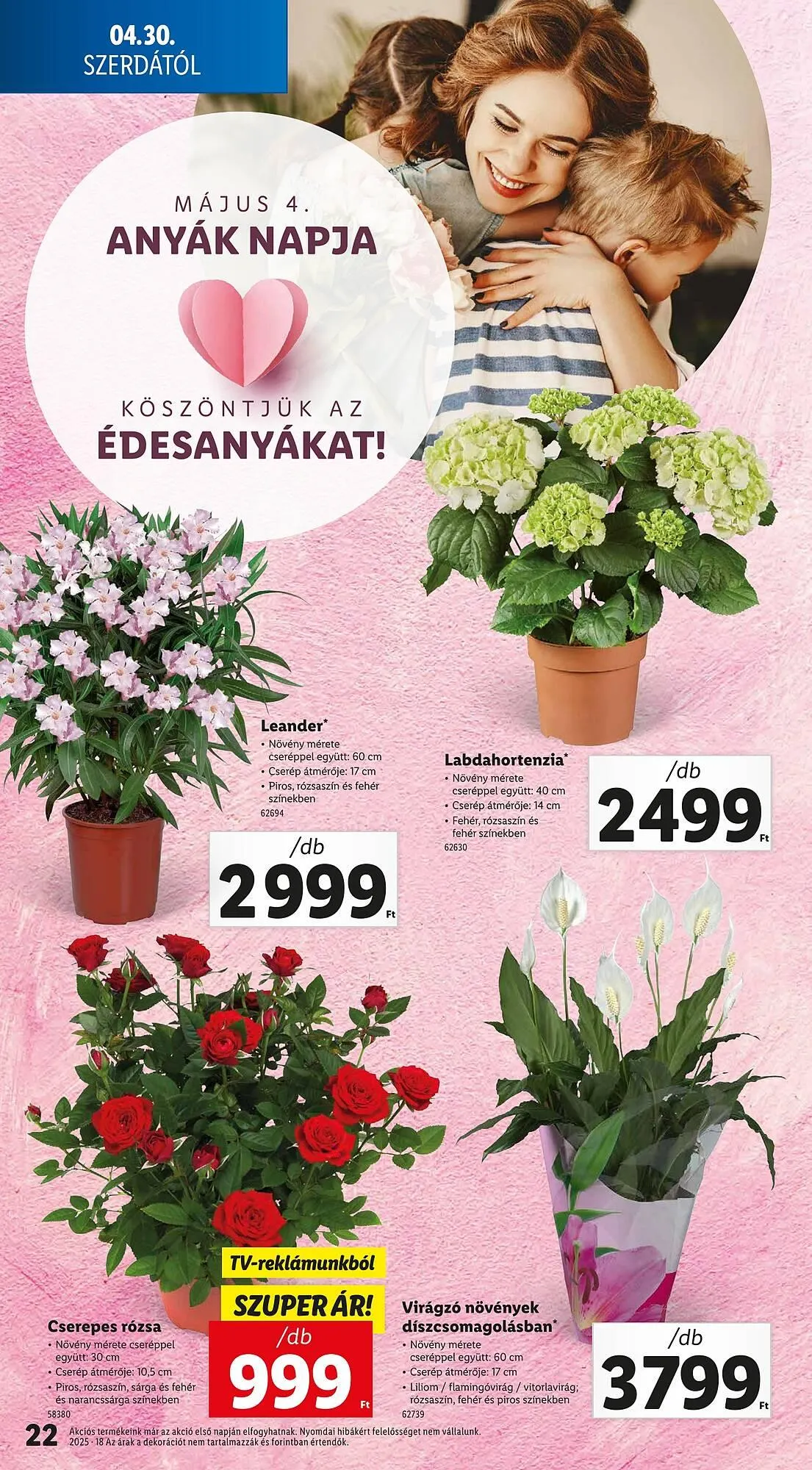 Katalógus Lidl akciós újság április 30.-tól május 4.-ig 2025. - Oldal 22