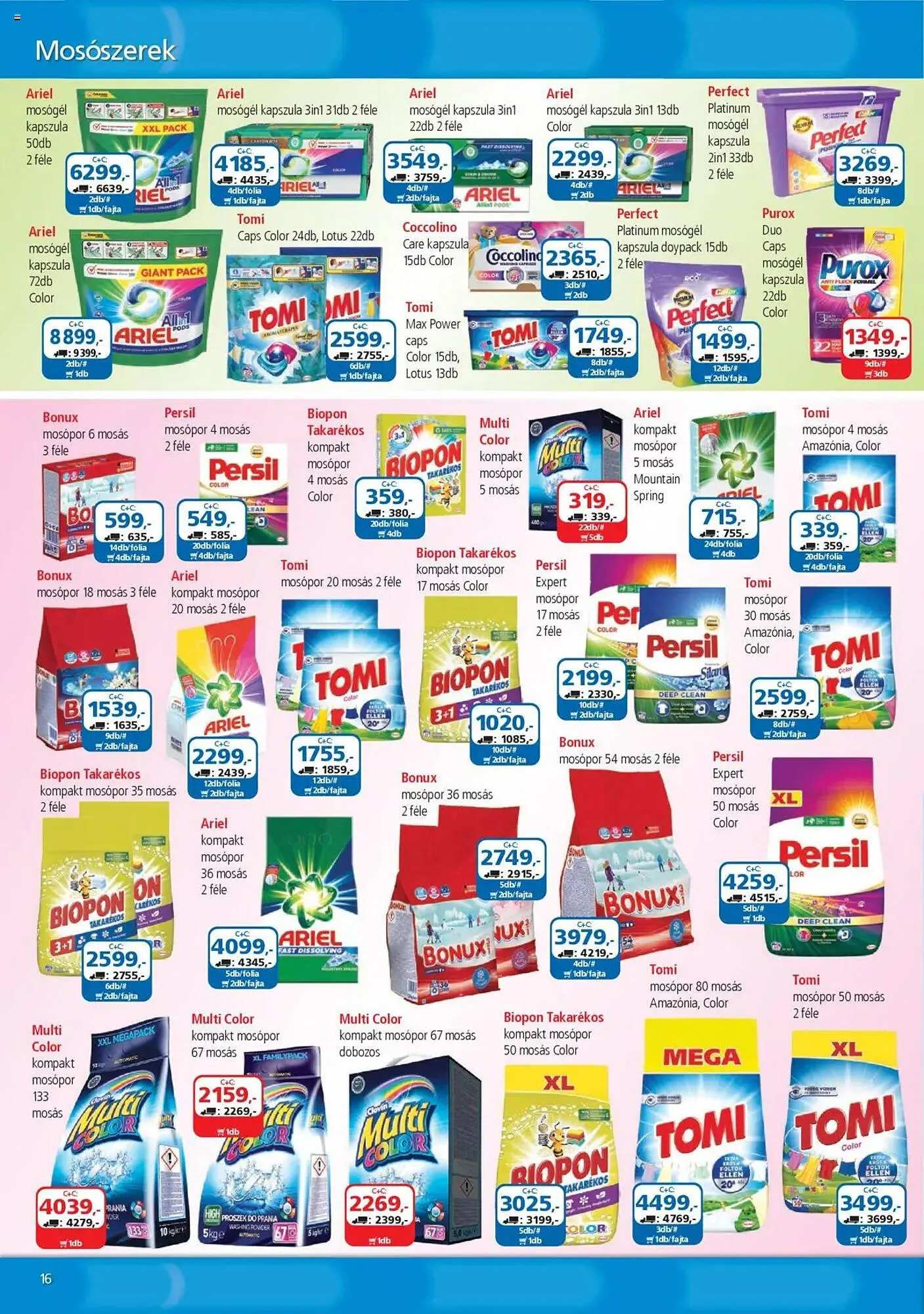 Katalógus ÁRKLUB akciós újság augusztus 1.-tól augusztus 31.-ig 2025. - Oldal 16