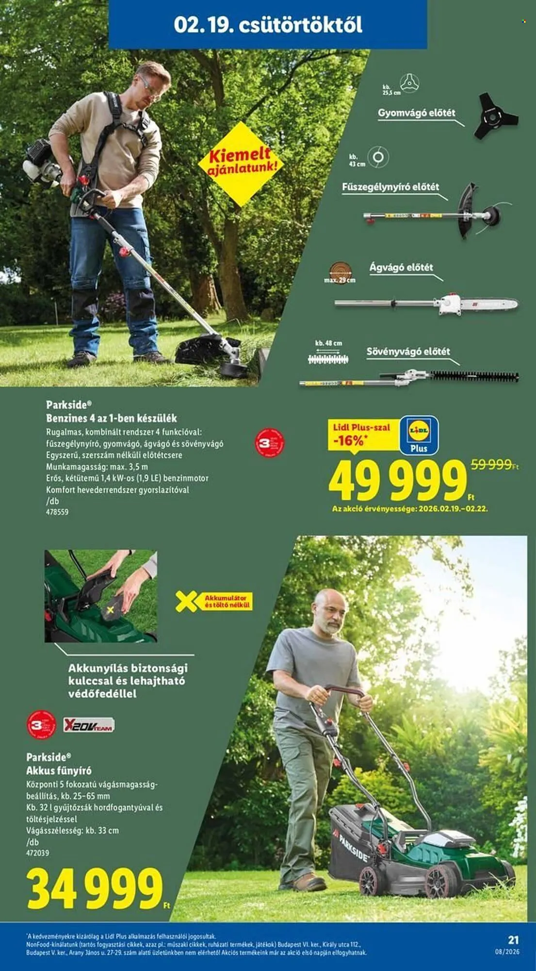 Katalógus Lidl akciós újság február 19.-tól február 25.-ig 2026. - Oldal 21