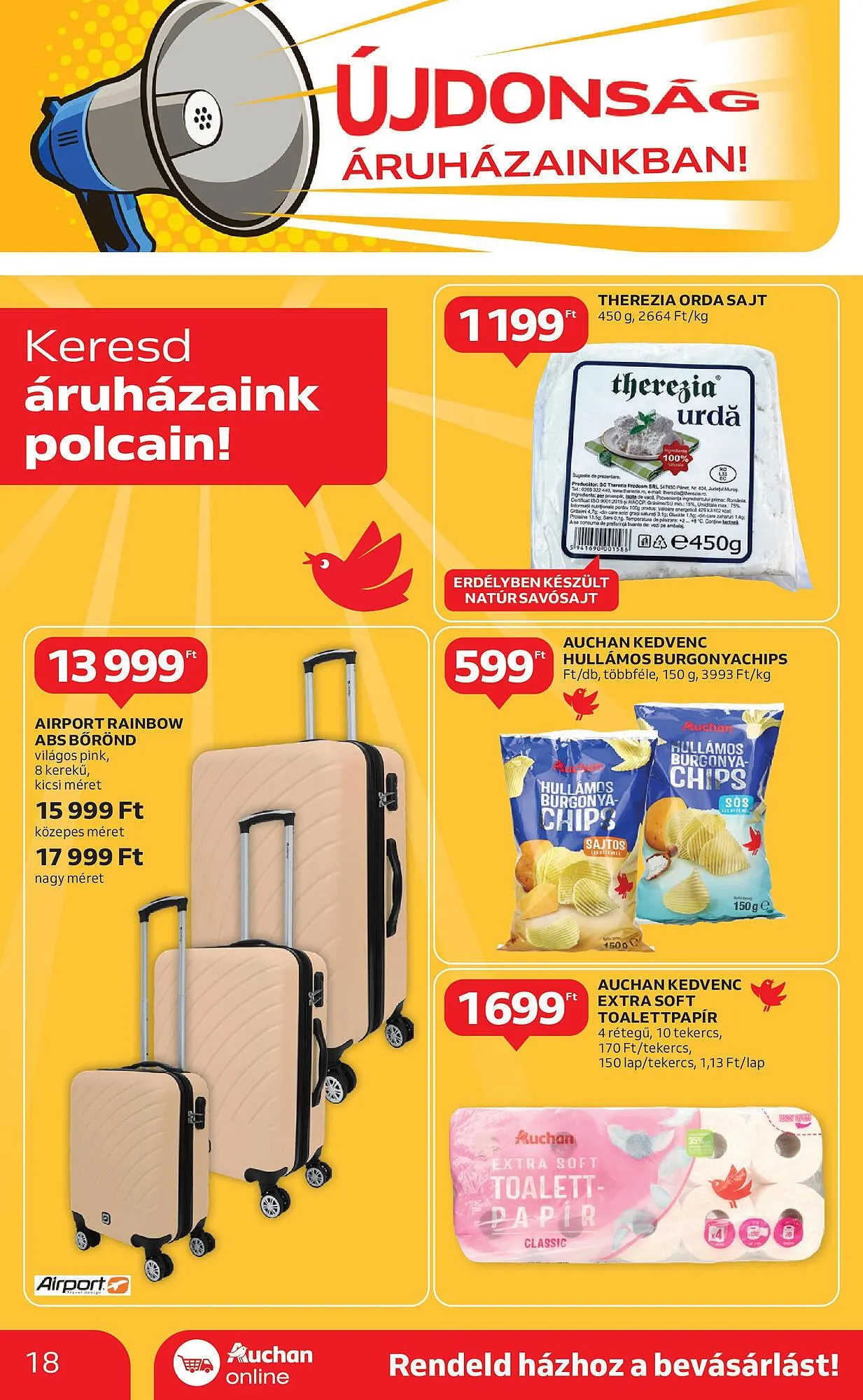 Katalógus Auchan akciós újság április 24.-tól április 30.-ig 2025. - Oldal 18
