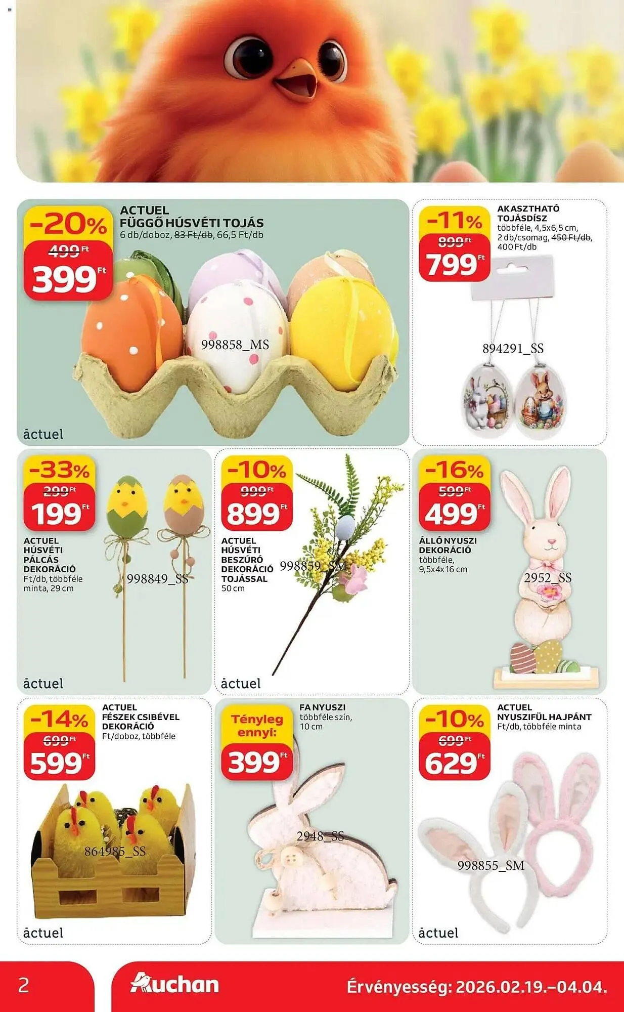 Katalógus Auchan akciós újság február 19.-tól február 25.-ig 2026. - Oldal 2