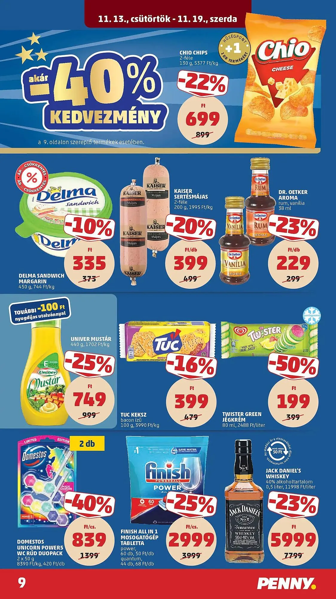 Katalógus PENNY akciós újság november 13.-tól november 19.-ig 2025. - Oldal 9