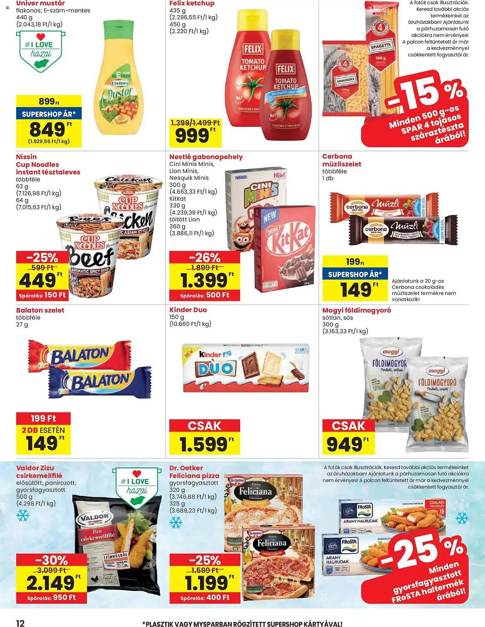 Katalógus Spar akciós újság január 29.-tól február 4.-ig 2026. - Oldal 12