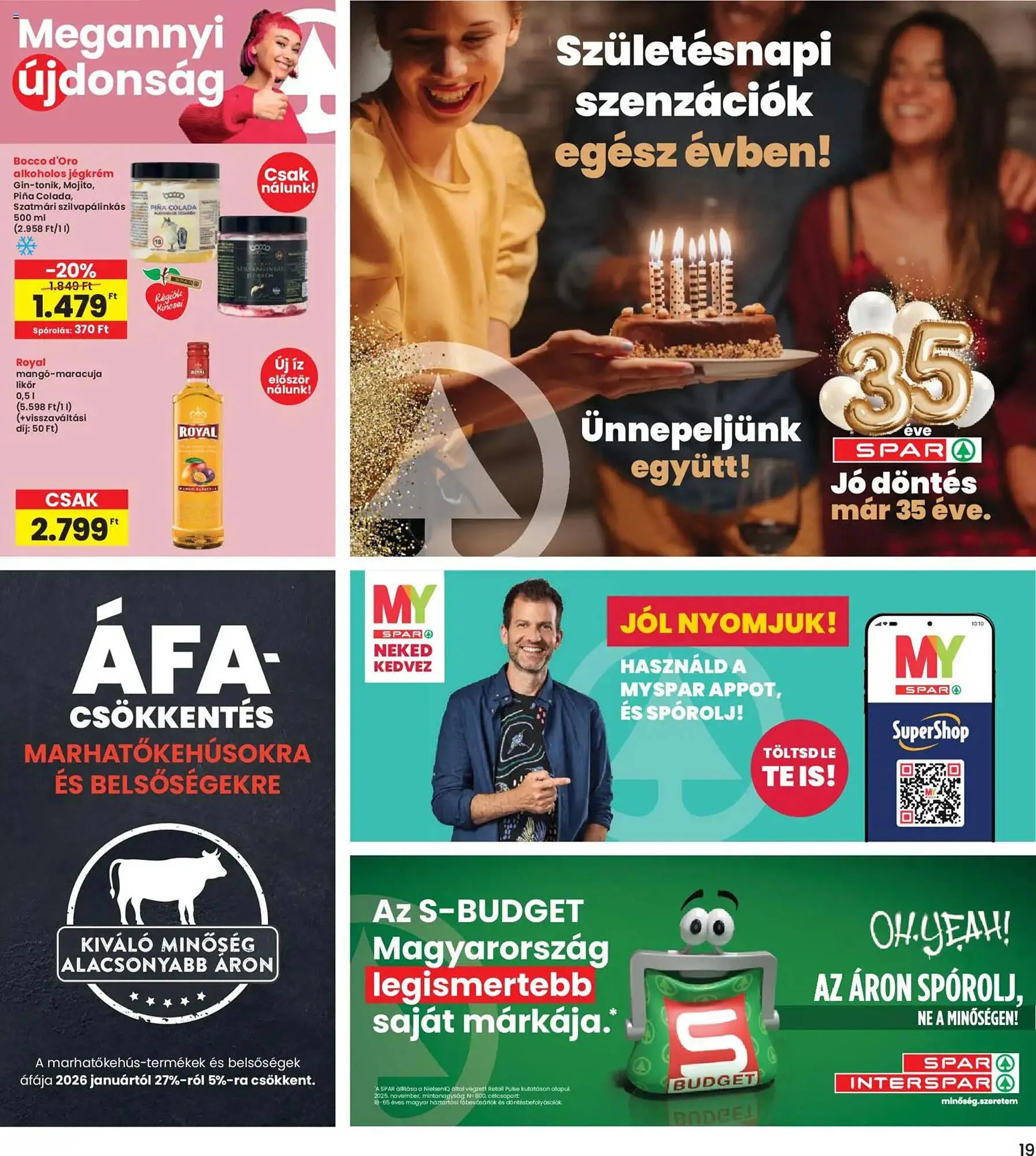 Katalógus Interspar akciós újság március 26.-tól április 8.-ig 2026. - Oldal 19