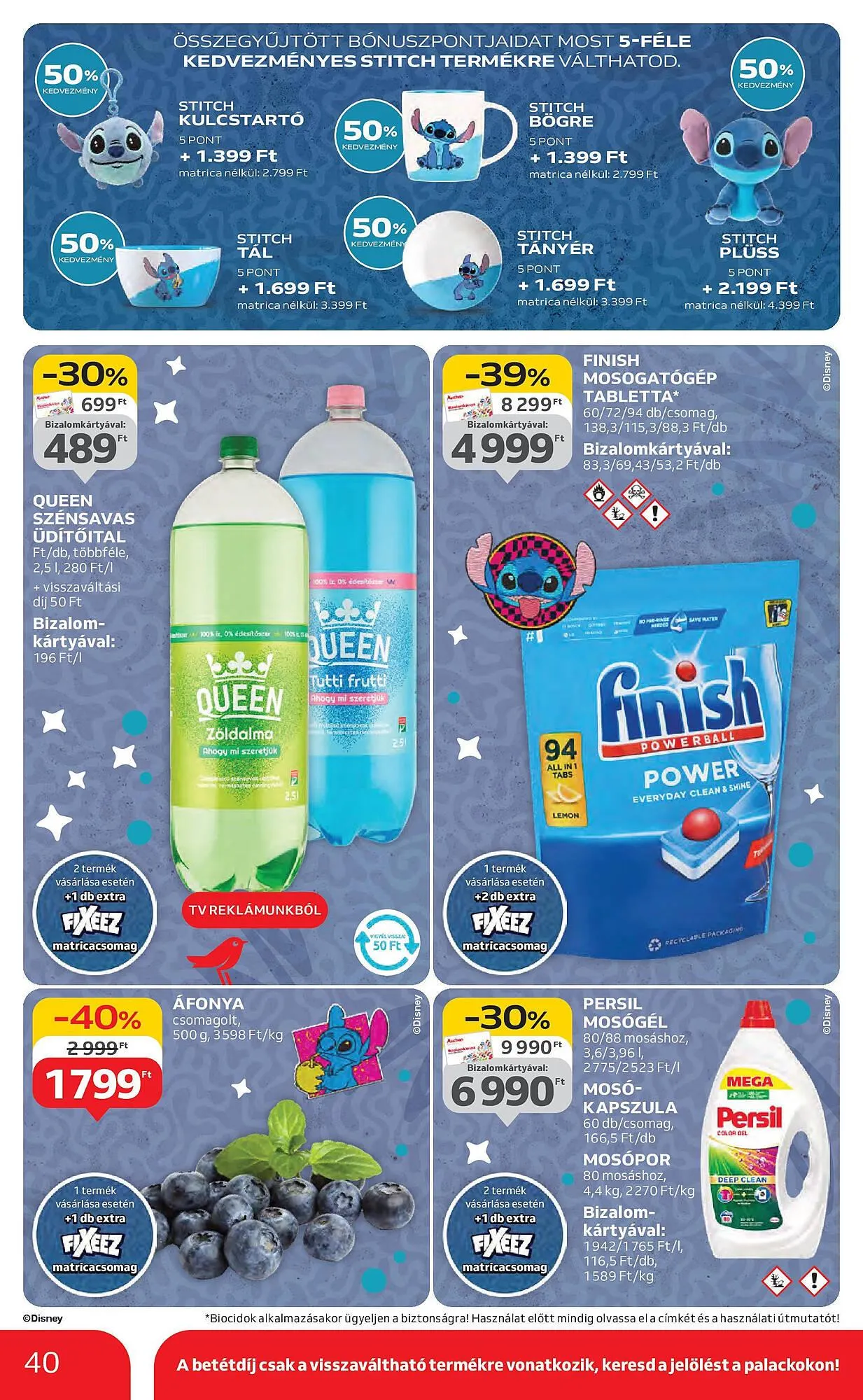 Katalógus Auchan akciós újság július 31.-tól augusztus 6.-ig 2025. - Oldal 40