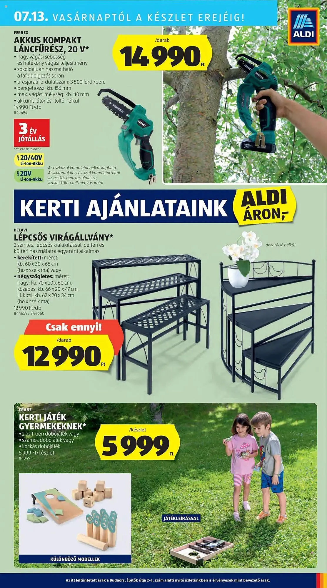 Katalógus ALDI akciós újság július 10.-tól július 16.-ig 2025. - Oldal 13