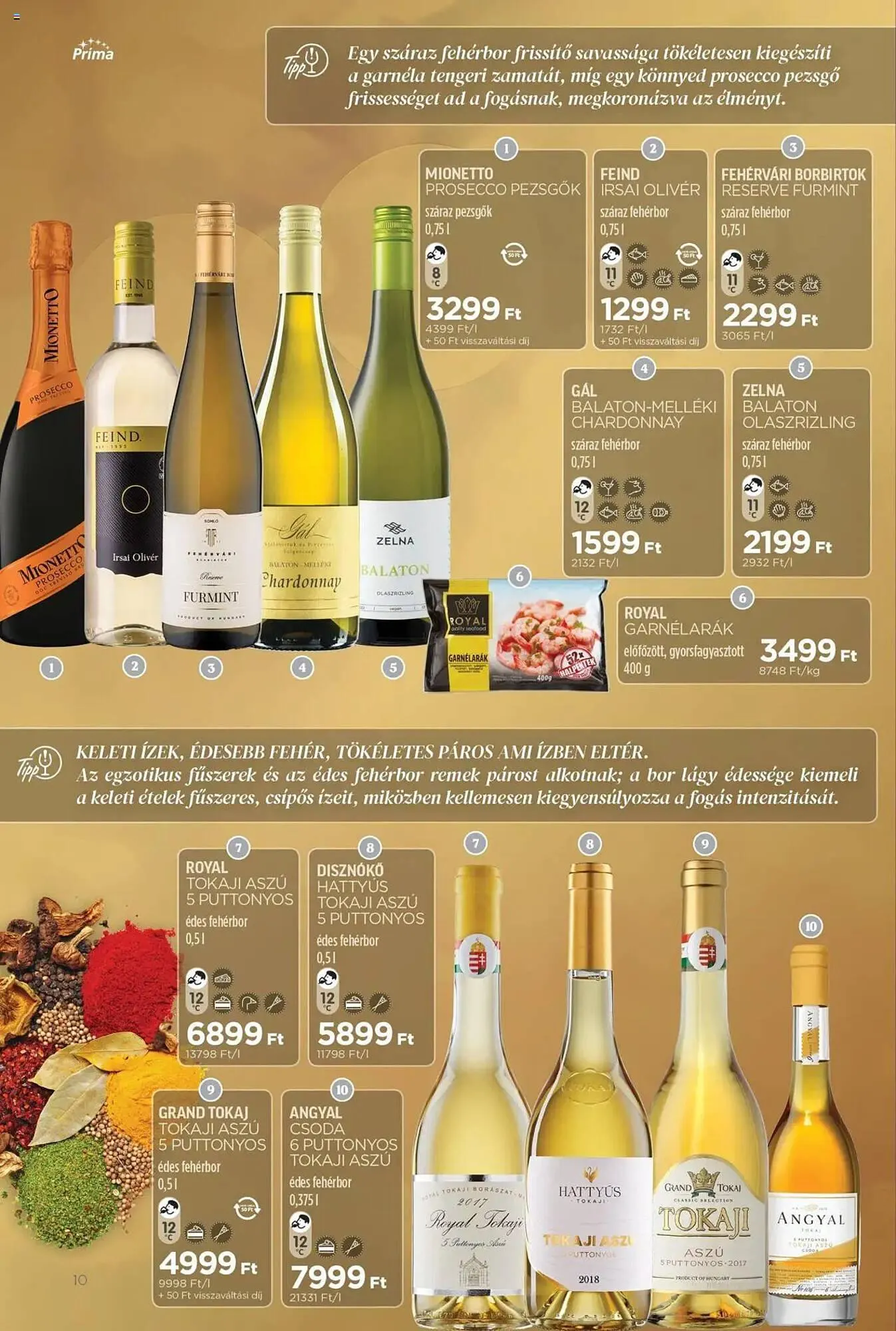 Katalógus Príma akciós újság november 11.-tól december 31.-ig 2024. - Oldal 10