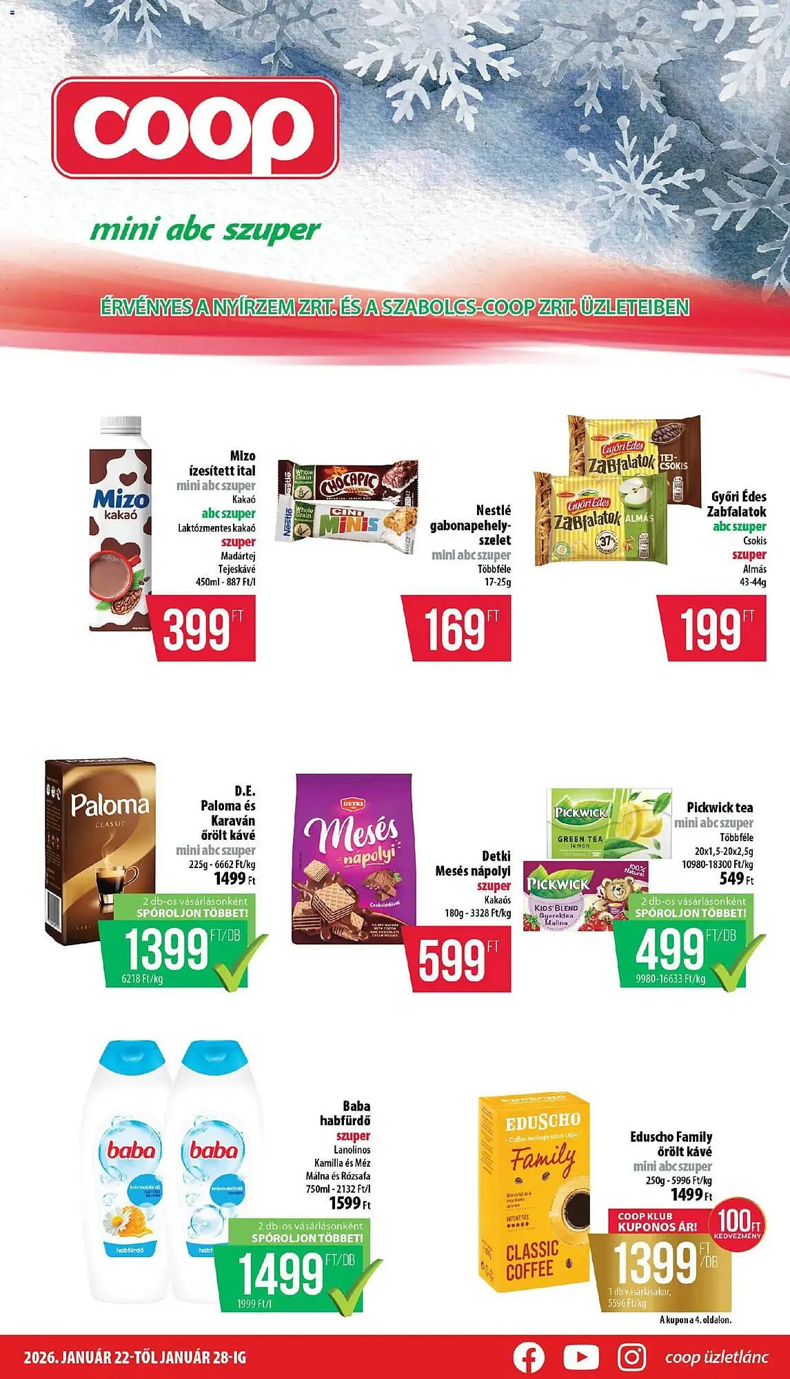 Katalógus Coop akciós újság január 22.-tól január 28.-ig 2026. - Oldal 1