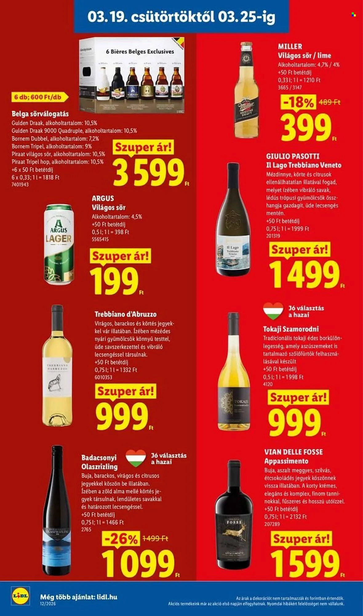 Katalógus Lidl akciós újság március 19.-tól március 25.-ig 2026. - Oldal 12