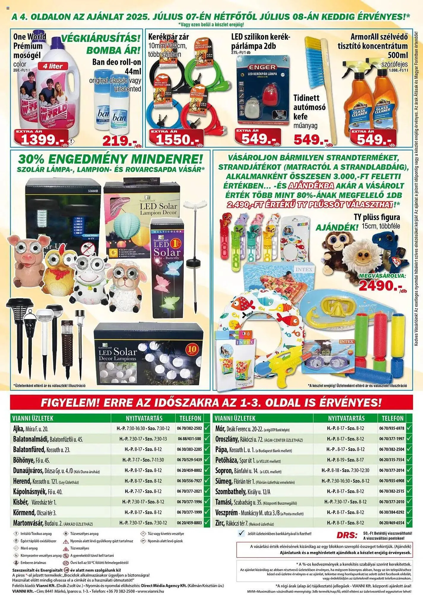 Katalógus Vianni Drogéria akciós újság július 2.-tól július 8.-ig 2025. - Oldal 4